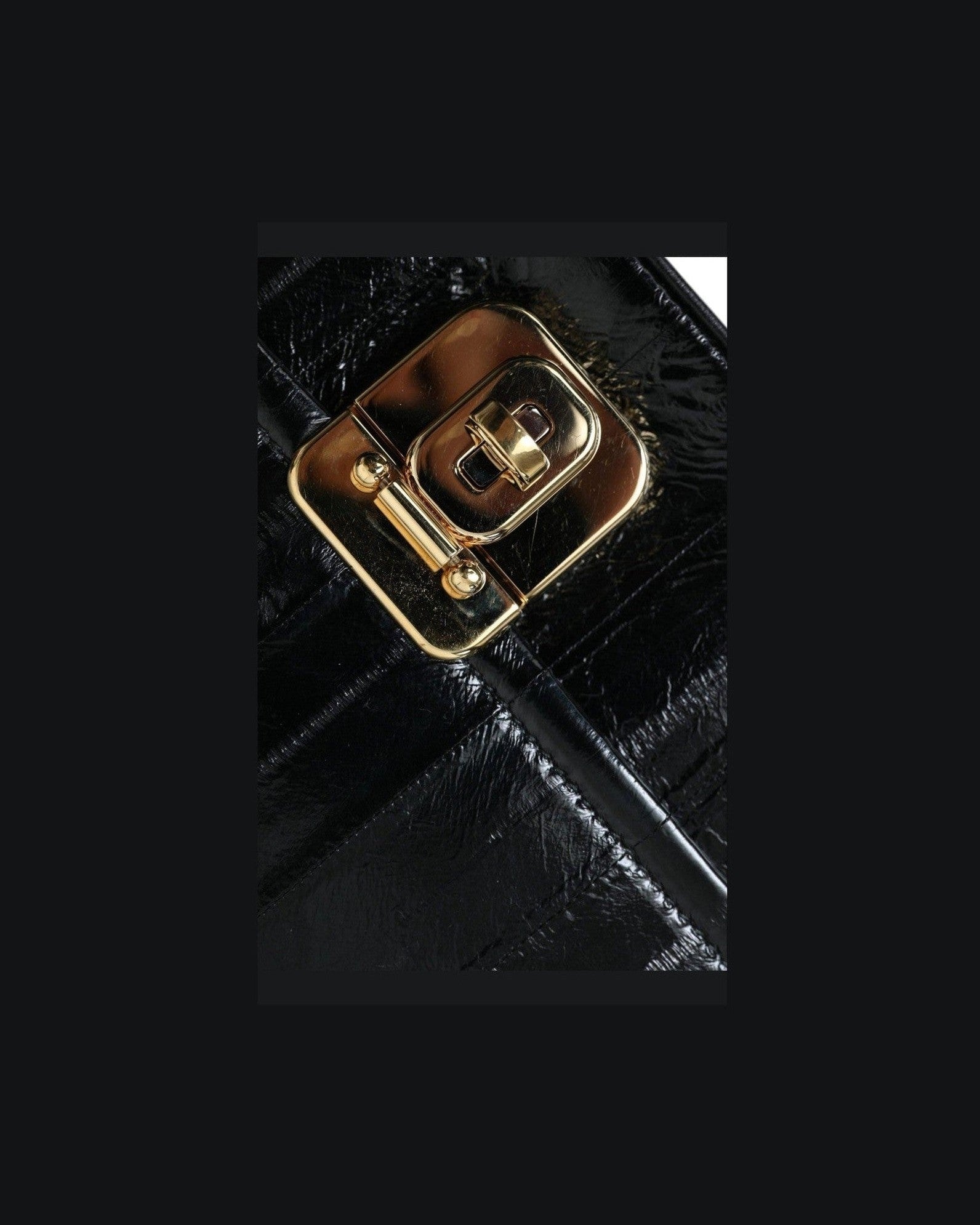 Dolce & Gabbana Elegant Eelskin Leather Shoulder Bag Glam Steals