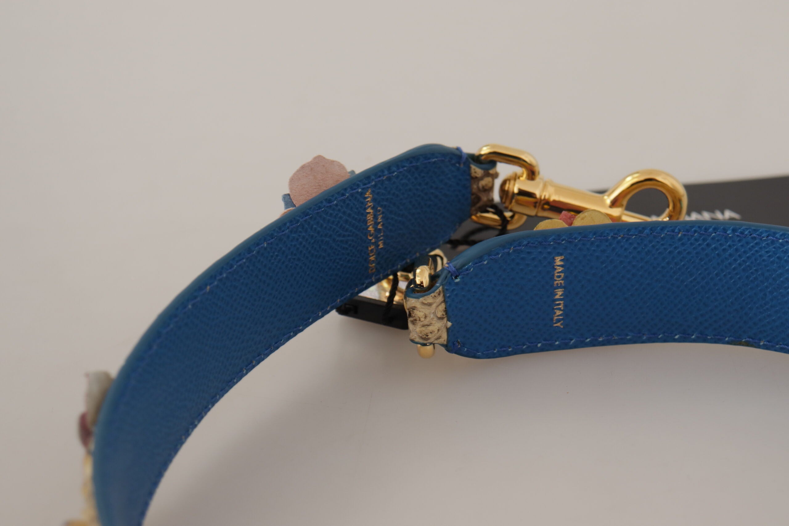 Dolce & Gabbana Elegant Python Leather Beige Strap Glam Steals