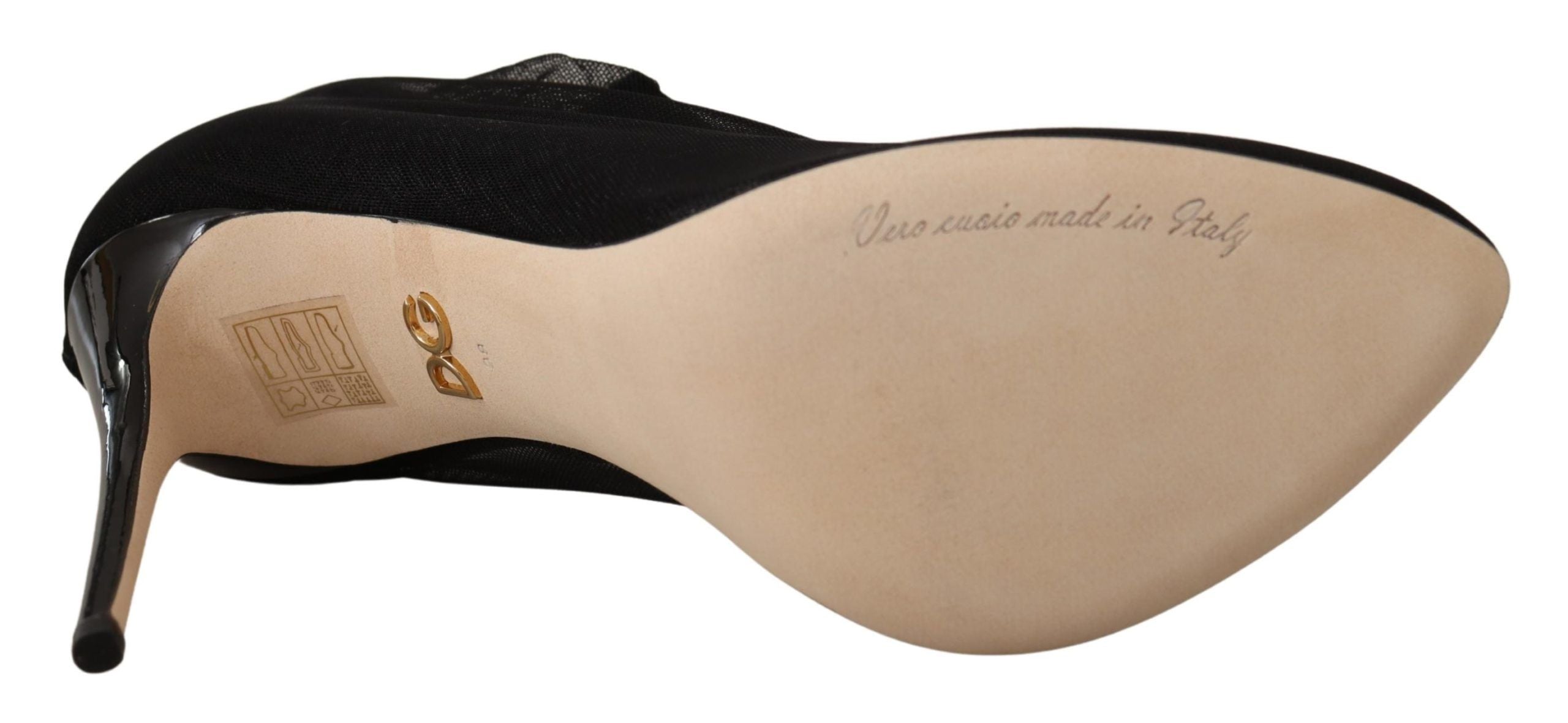 Dolce & Gabbana Elegant Stretch Sock Boot Pumps Glam Steals