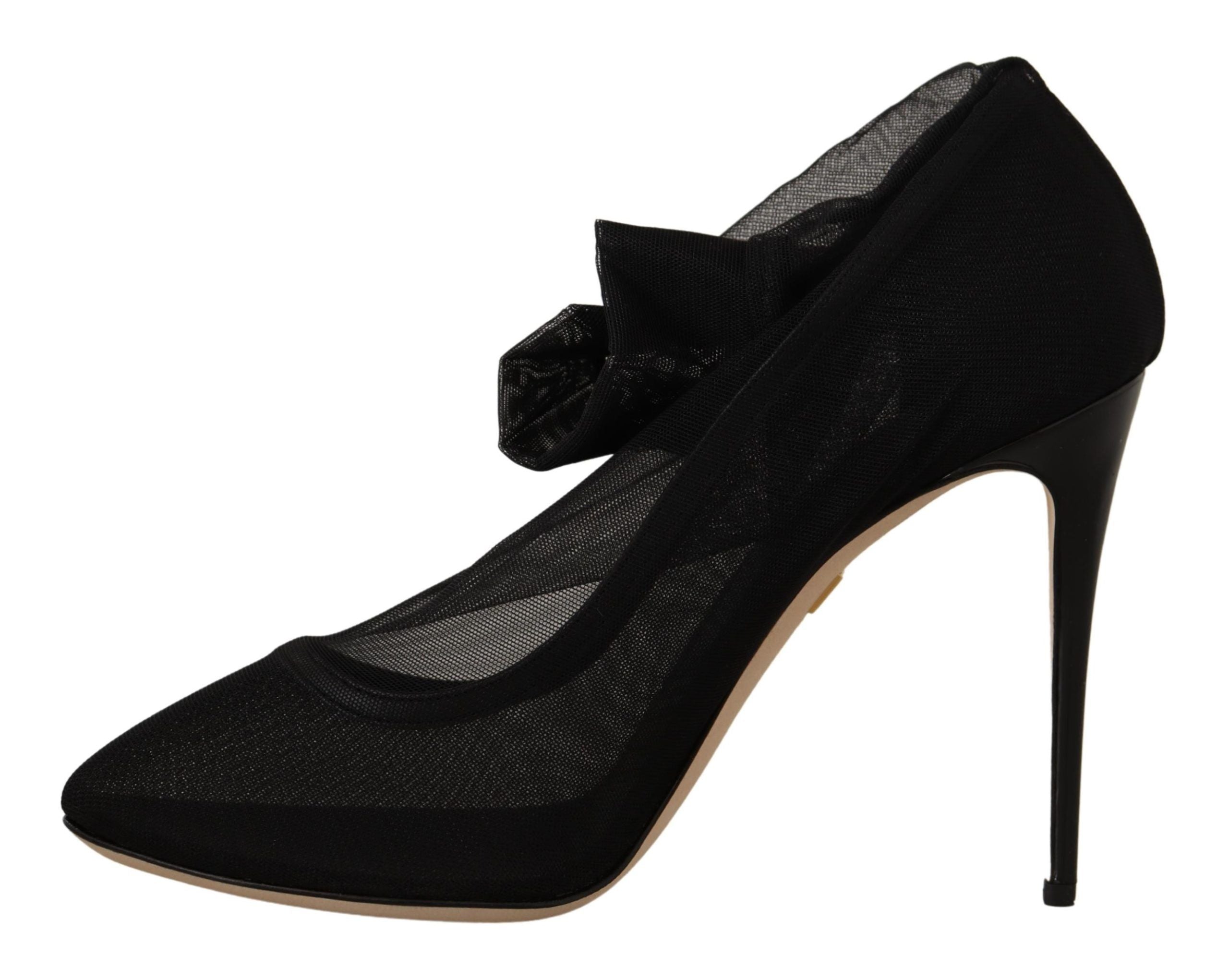 Dolce & Gabbana Elegant Stretch Sock Boot Pumps Glam Steals