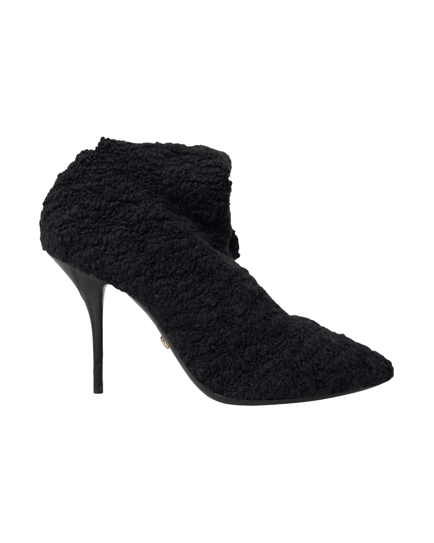 Dolce & Gabbana Elegant Virgin Wool Mid Calf Boots Glam Steals