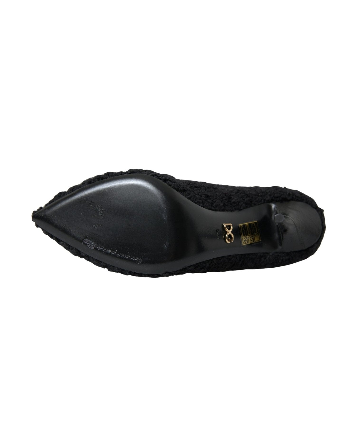 Dolce & Gabbana Elegant Virgin Wool Mid Calf Boots Glam Steals