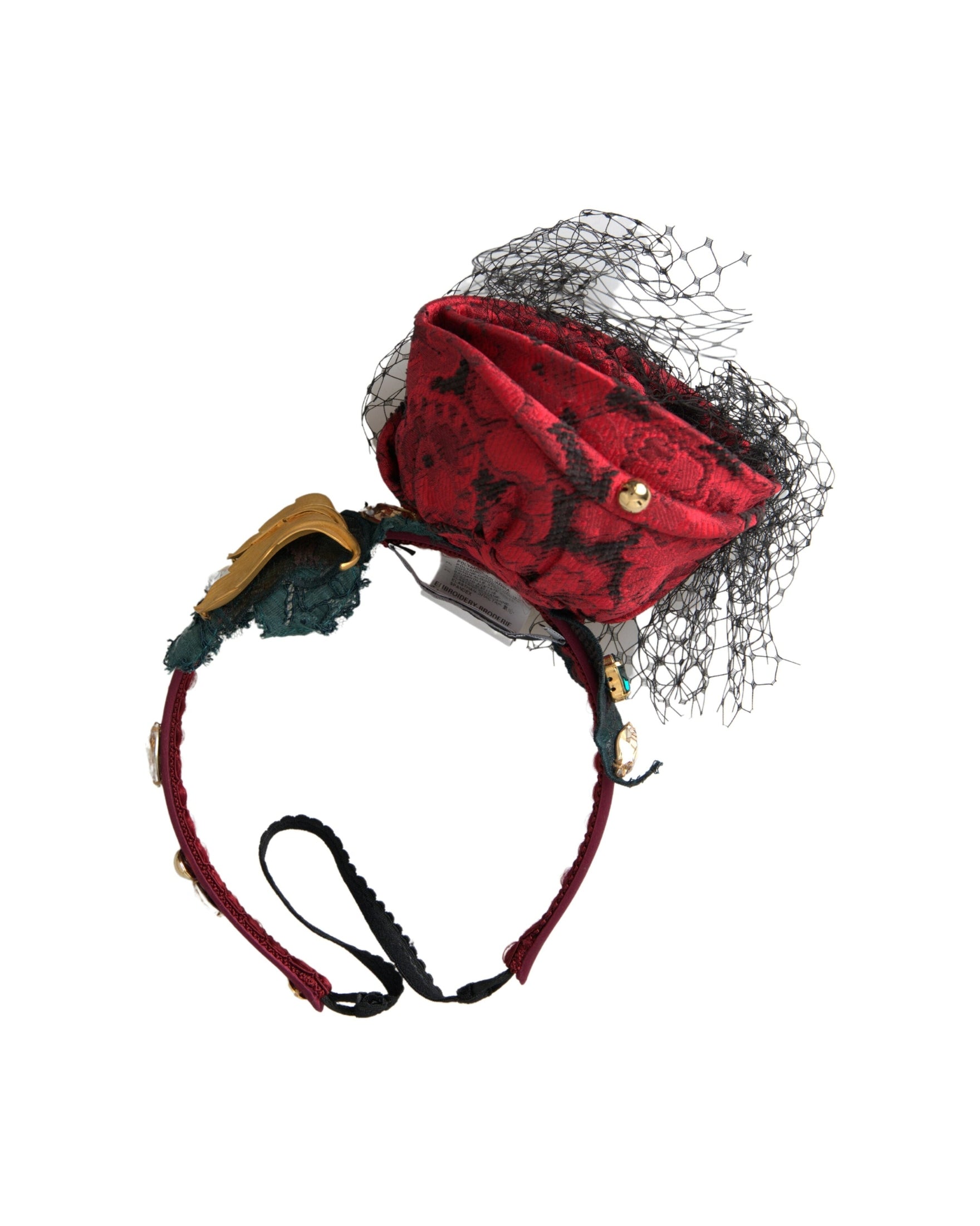 Dolce & Gabbana Enchanted Rose Crystal Headband Diadem Glam Steals