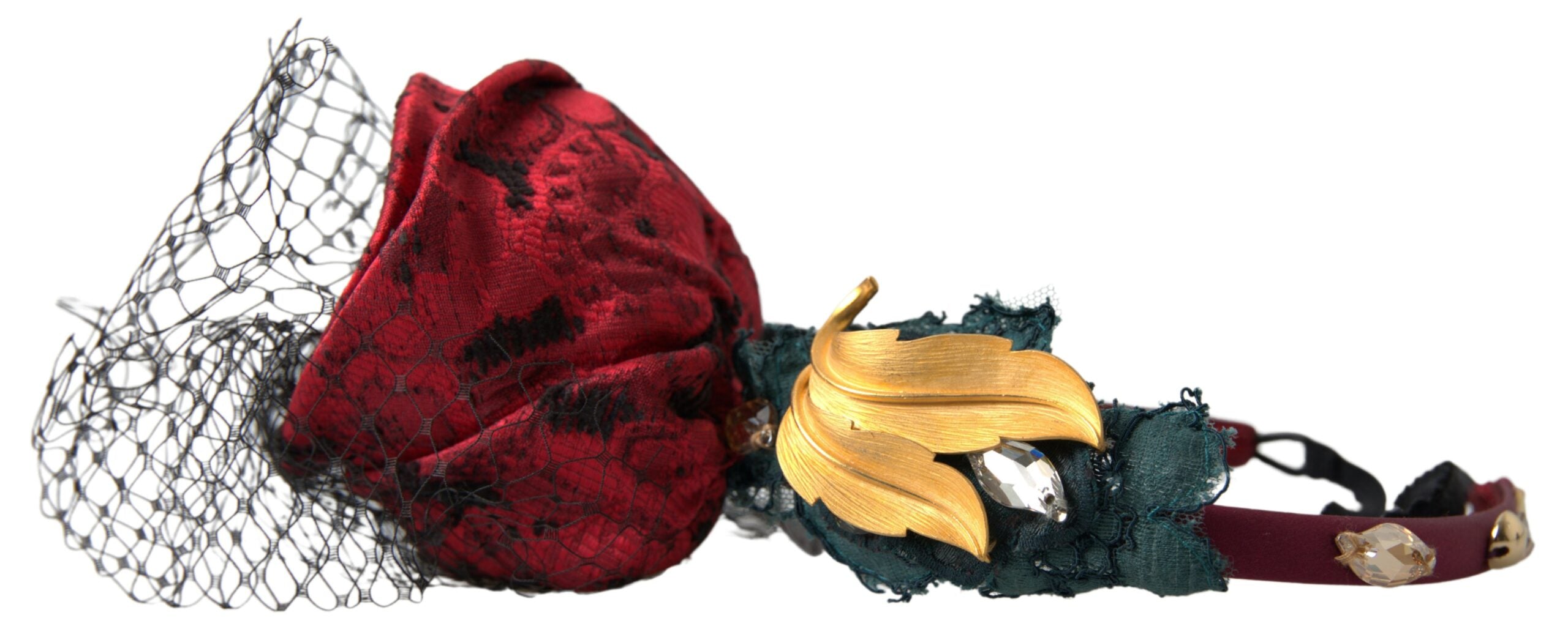 Dolce & Gabbana Enchanted Rose Crystal Headband Diadem Glam Steals