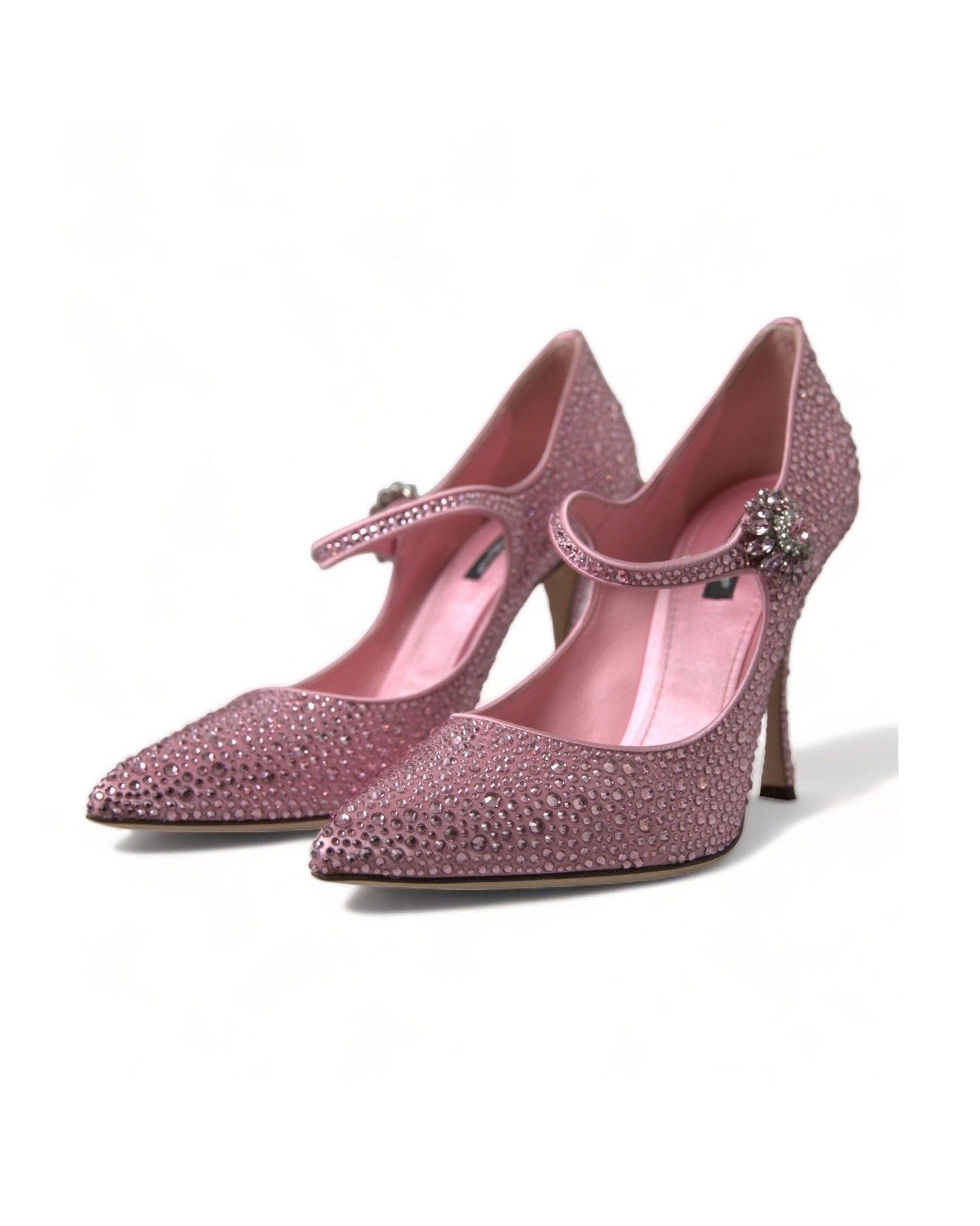 Dolce & Gabbana Enchanting Crystal Pink Pumps Glam Steals