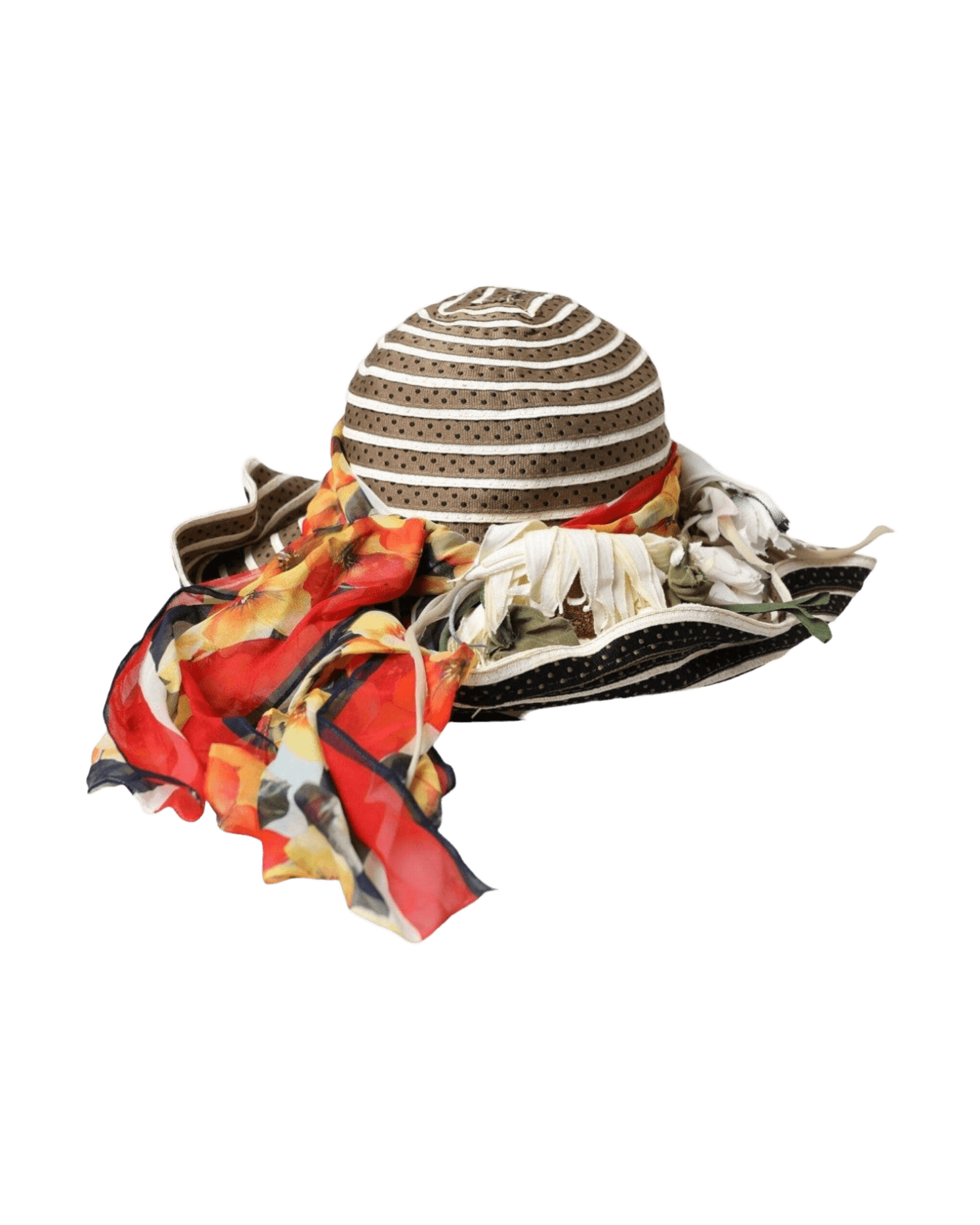 Dolce & Multicolor Gabbana Fantasy Wide Brim Floppy Hat Glam Steals
