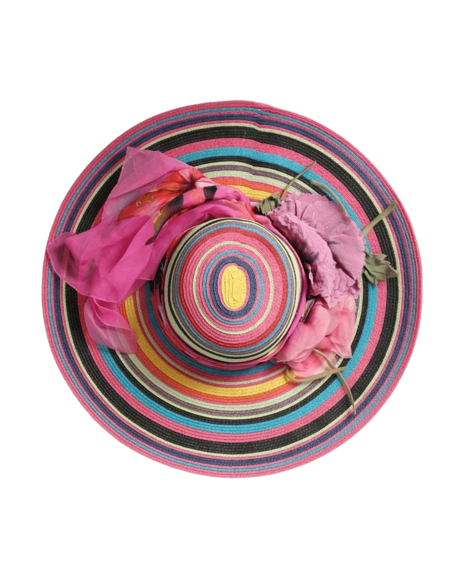 Dolce & Multicolor Gabbana Fantasy Wide Brim Floppy Hat Glam Steals