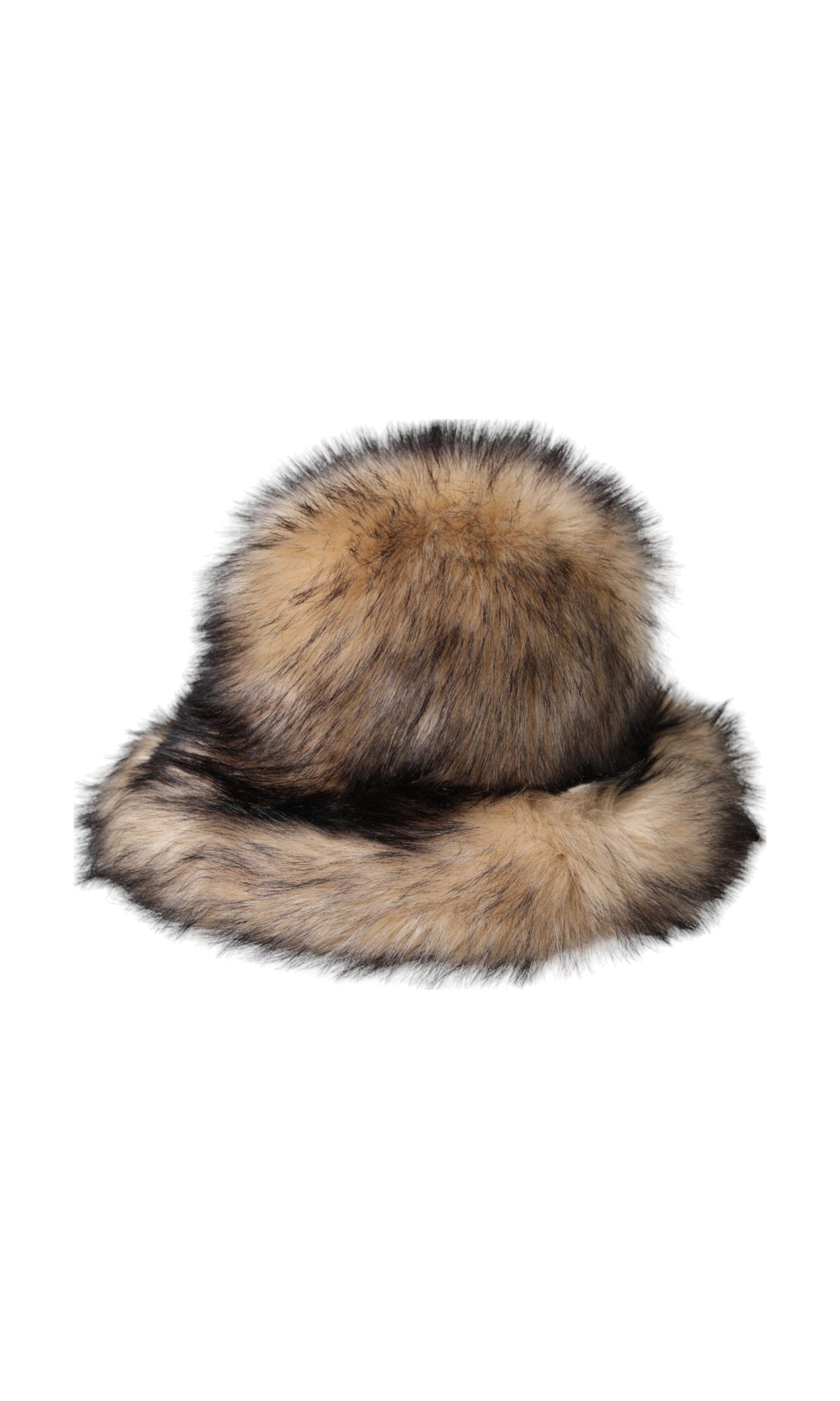 Dolce & Gabbana Faux Fur Modacrylic Fedora Brown Hat Glam Steals
