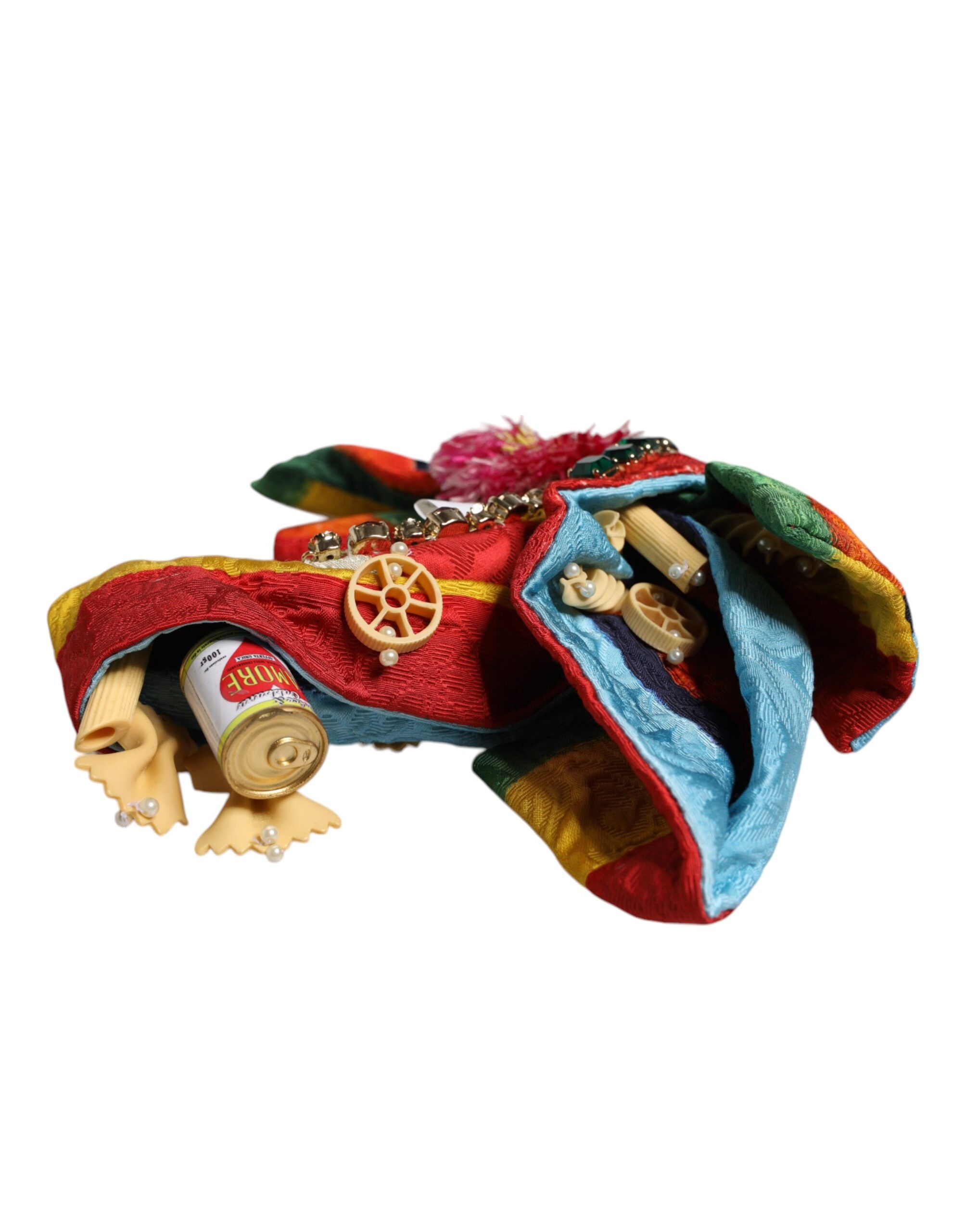 Dolce & Gabbana Floral Crystal Embellished Diadem Multicolor Headband Glam Steals