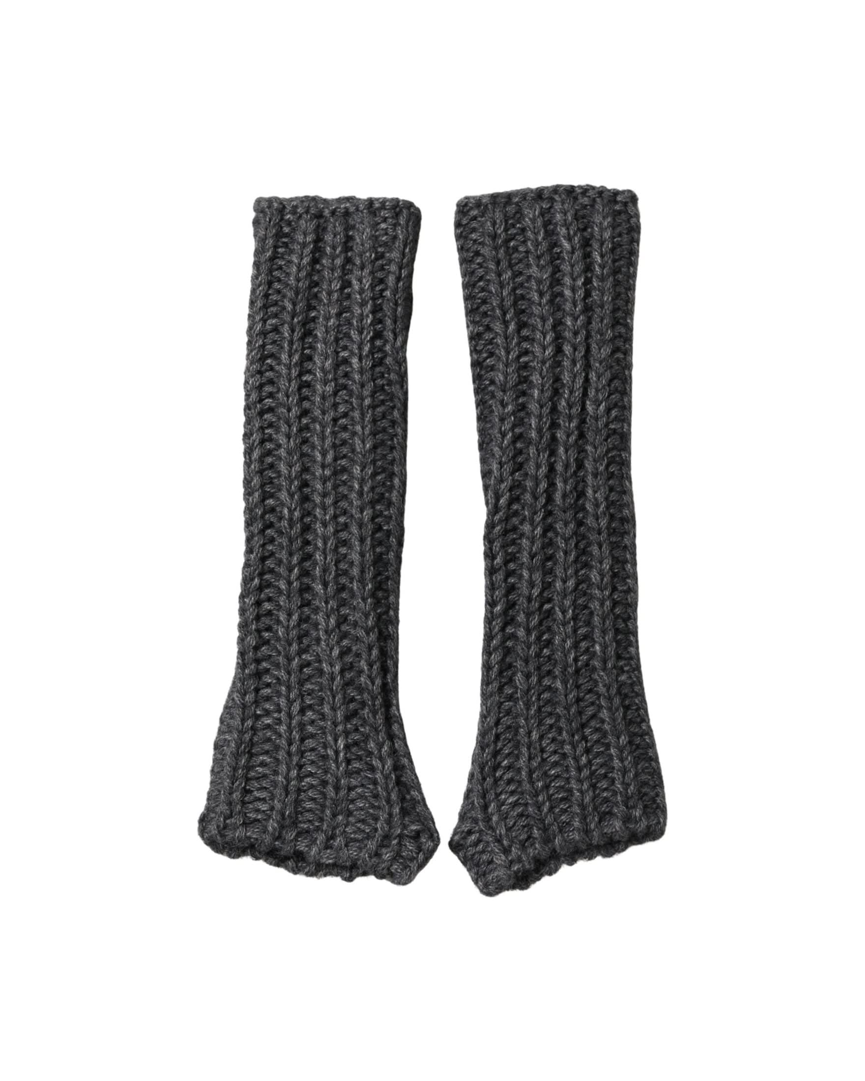 Dolce & Gabbana Gray Acrylic Knitted Fingerless Arm Warmer Gloves