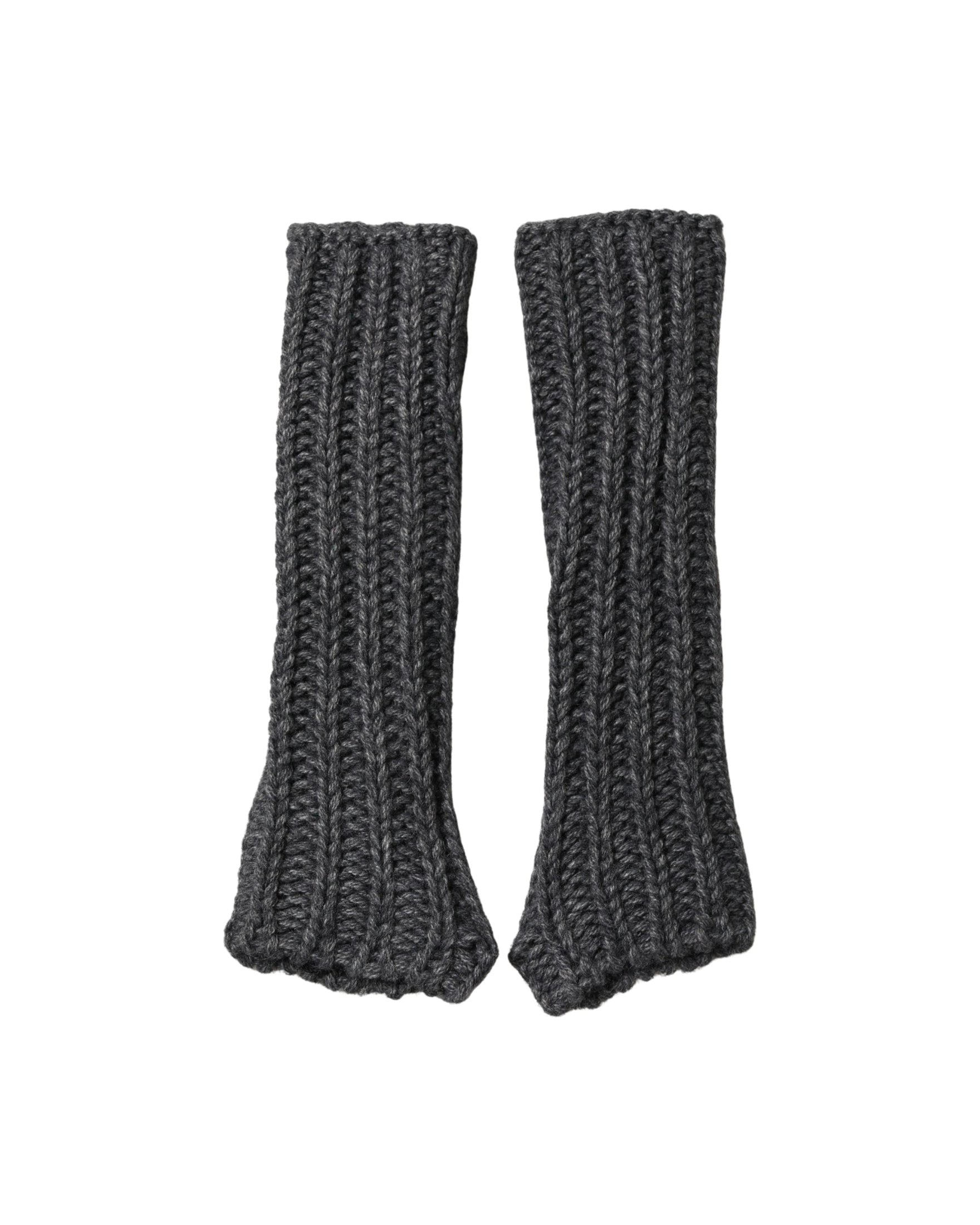 Dolce & Gabbana Gray Acrylic Knitted Fingerless Arm Warmer Gloves