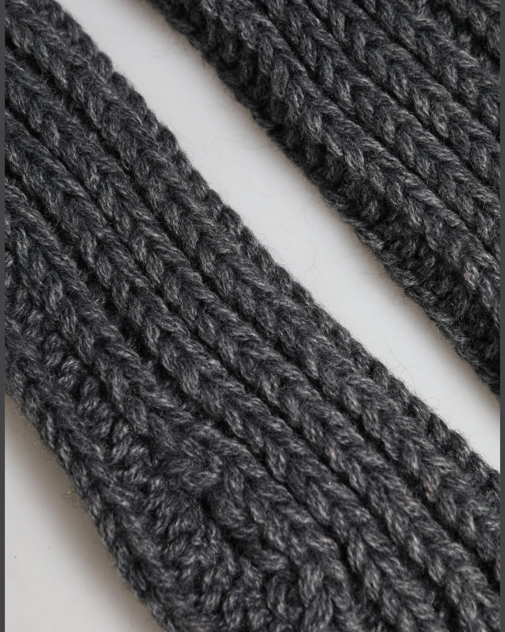 Dolce & Gabbana Gray Acrylic Knitted Fingerless Arm Warmer Gloves