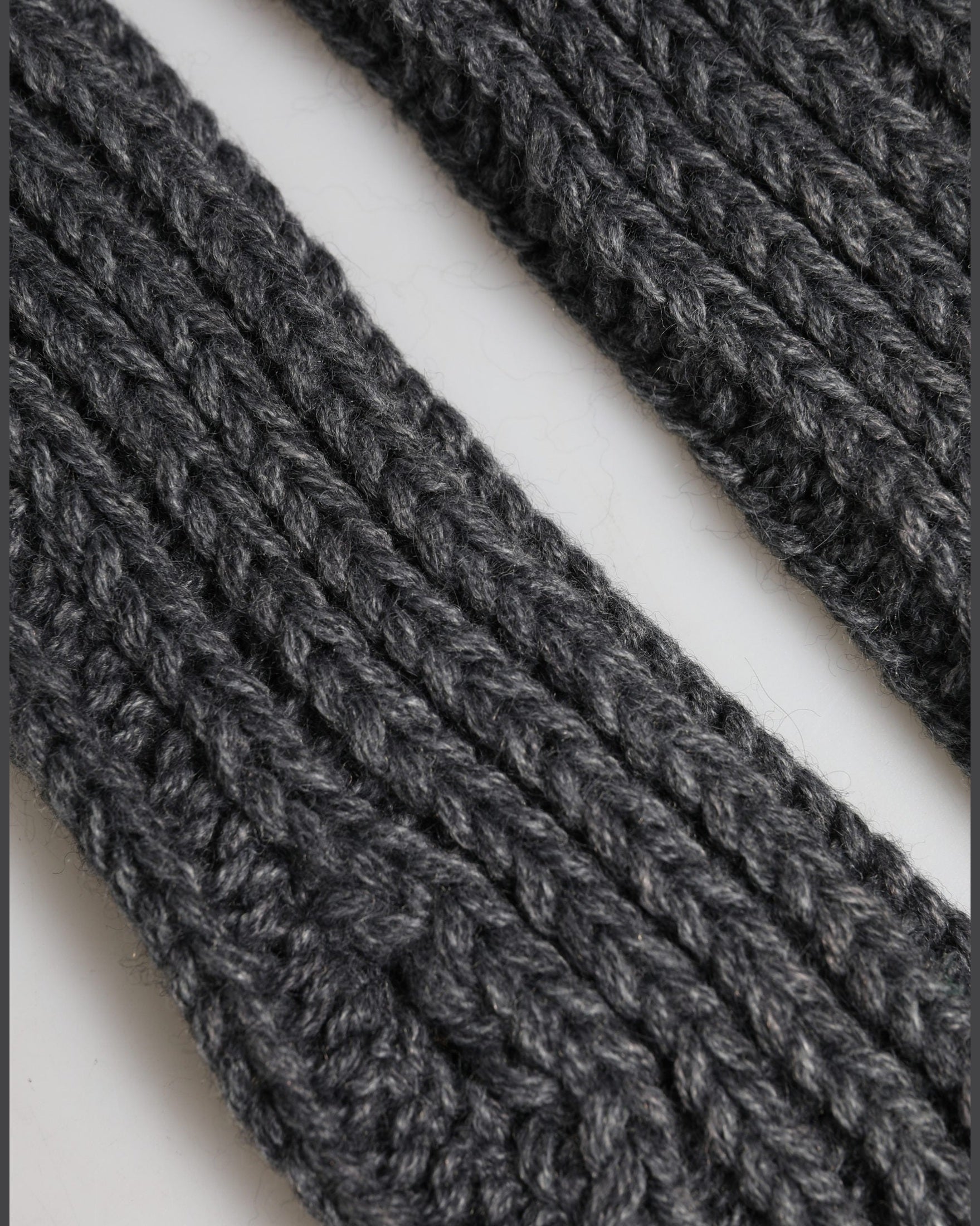 Dolce & Gabbana Gray Acrylic Knitted Fingerless Arm Warmer Gloves