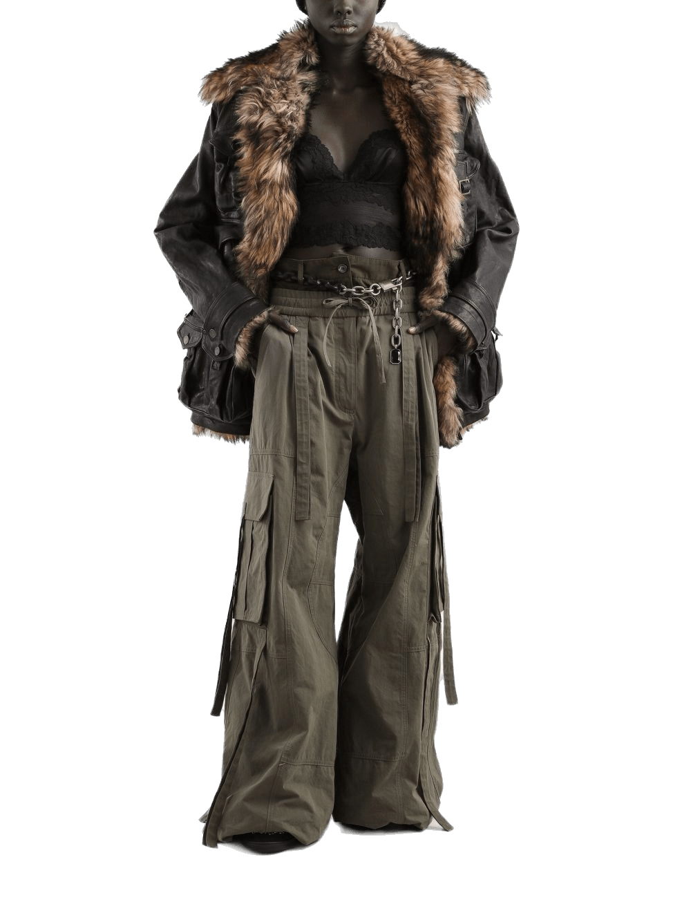 Dolce & Gabbana Green Trouser Glam Steals
