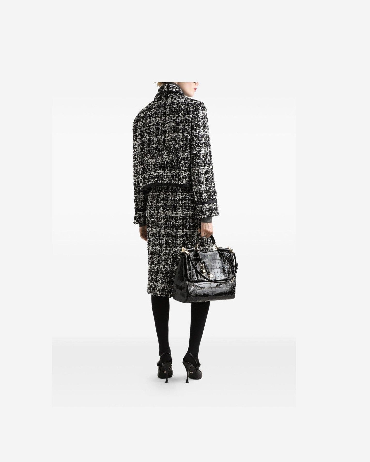 Dolce & Gabbana Grey Skirt Glam Steals
