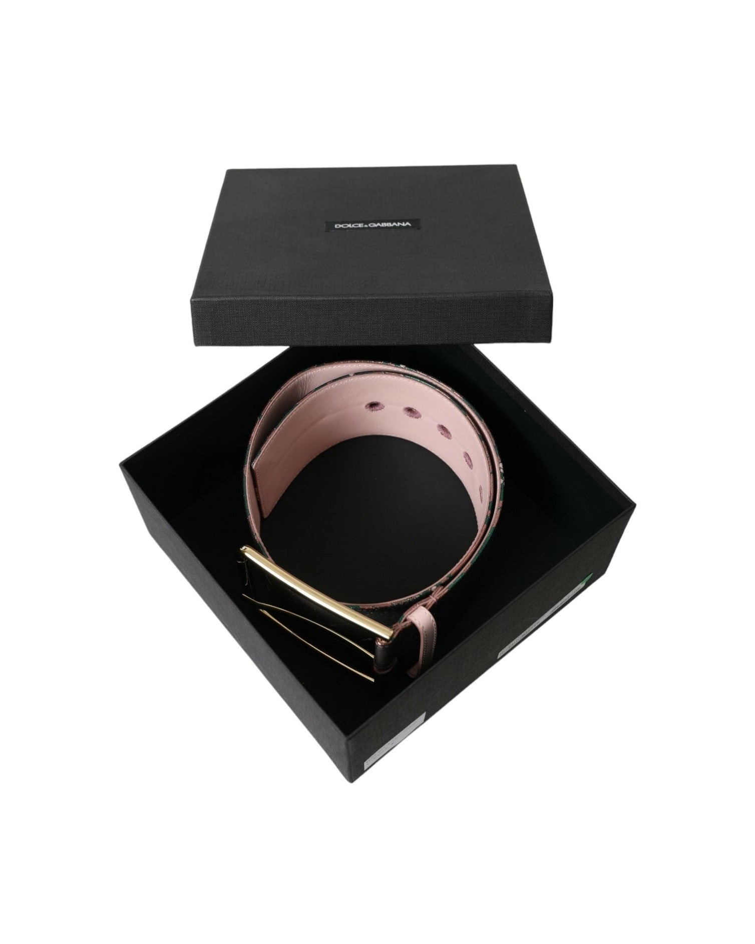 Dolce & Gabbana High-Waist Statement Multicolor Belt Glam Steals