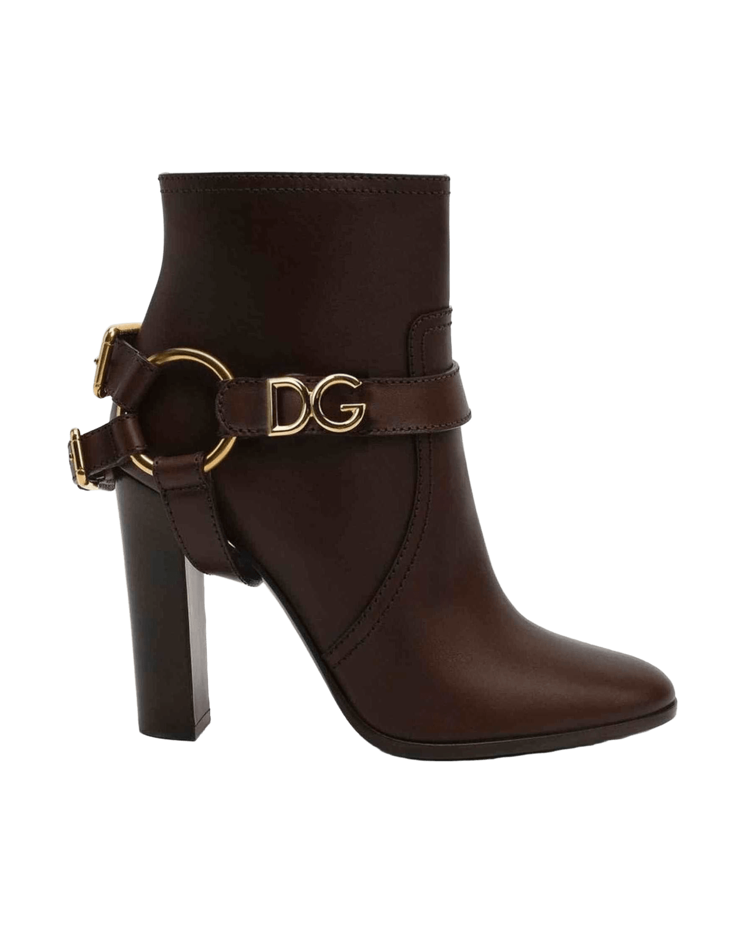 Dolce & Gabbana Leather Ankle Boots Glam Steals