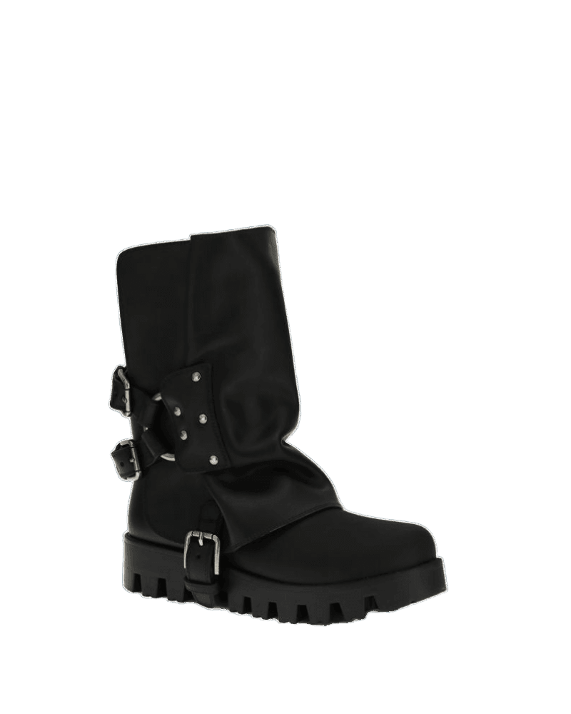 Dolce & Gabbana Leather Ankle Boots Glam Steals