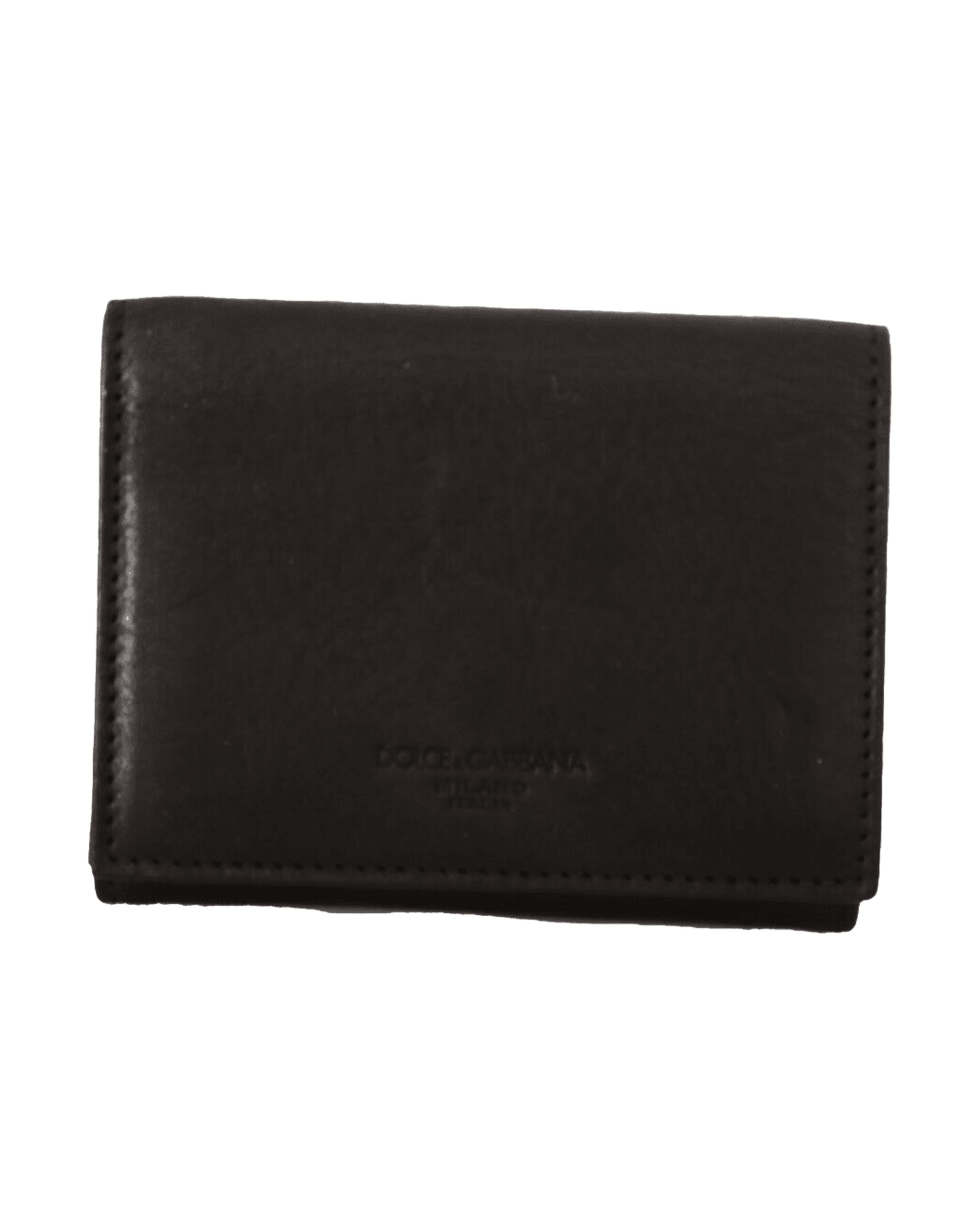 Dolce & Gabbana Leather Trifold Multi Kit Wallet Wallets
