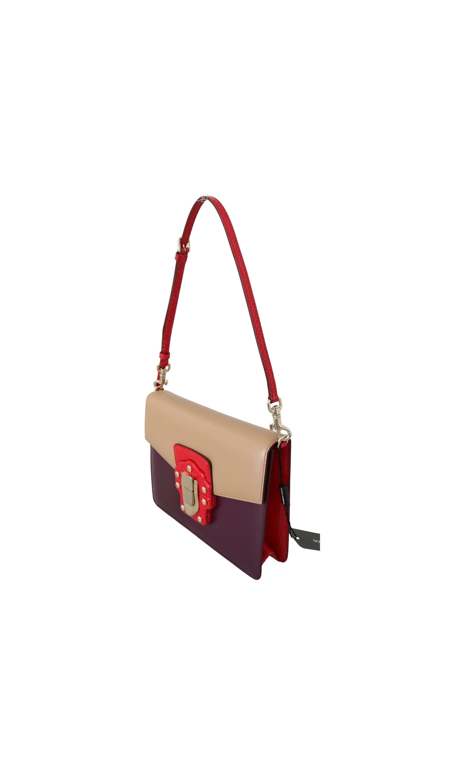 Dolce & Gabbana Leather Exquisite Lucia Shoulder Bag Glam Steals