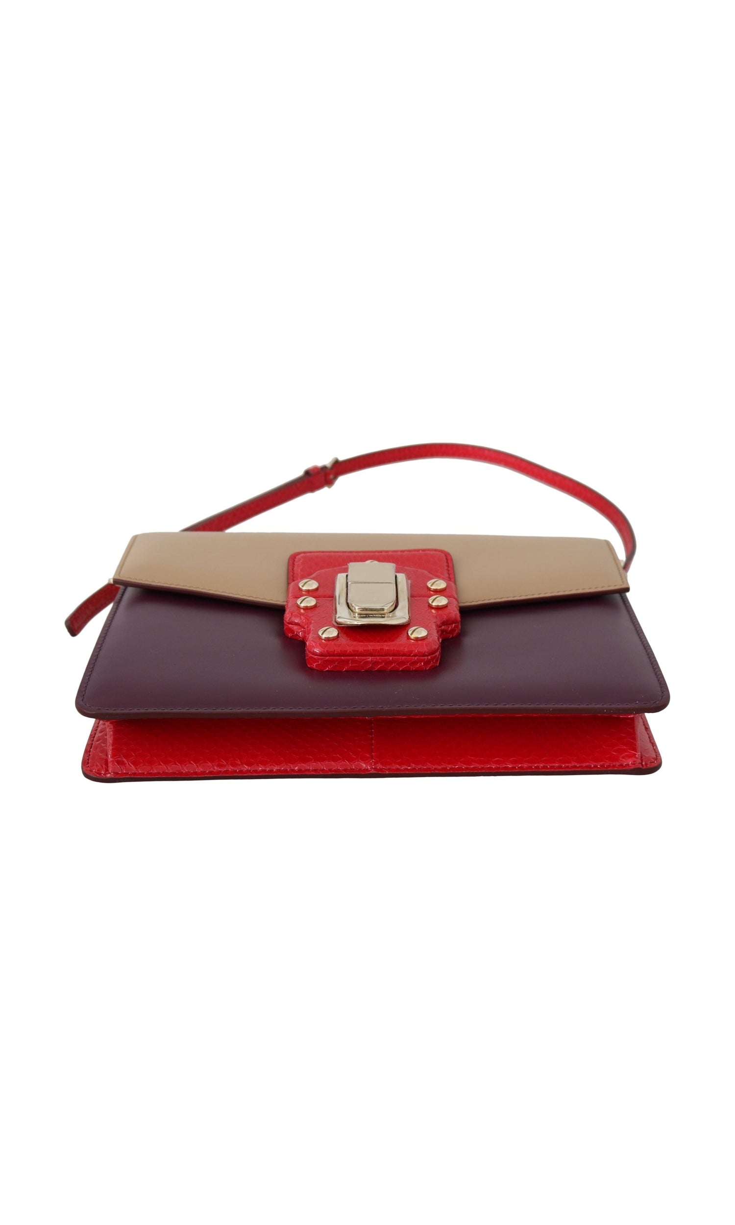 Dolce & Gabbana Leather Exquisite Lucia Shoulder Bag Glam Steals
