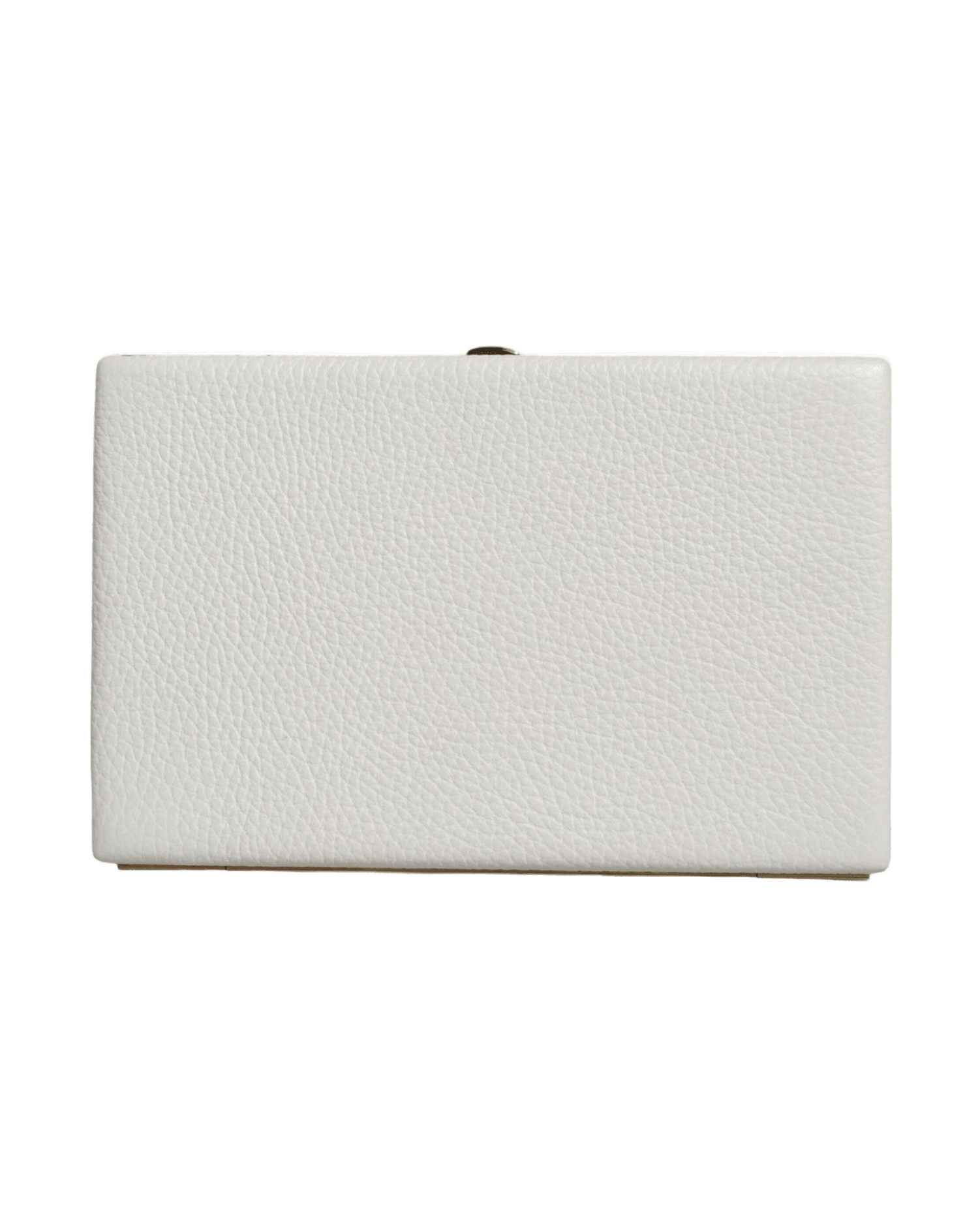 Dolce & White Gabbana Leather Frame Clutch Evening Party Purse Bag Glam Steals