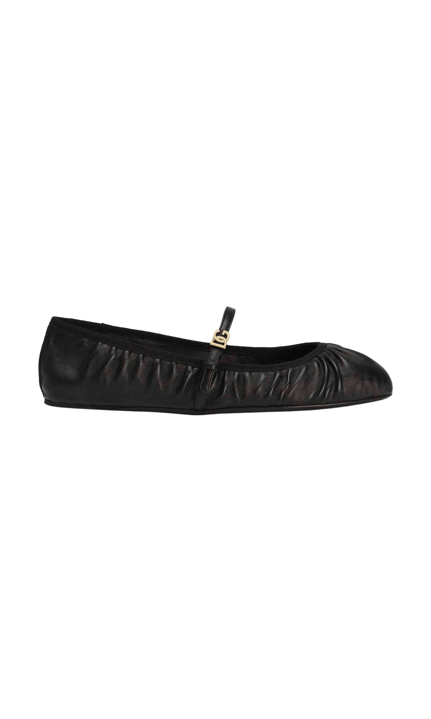 Dolce & Gabbana Leather Nappa Ballet Flats Glam Steals