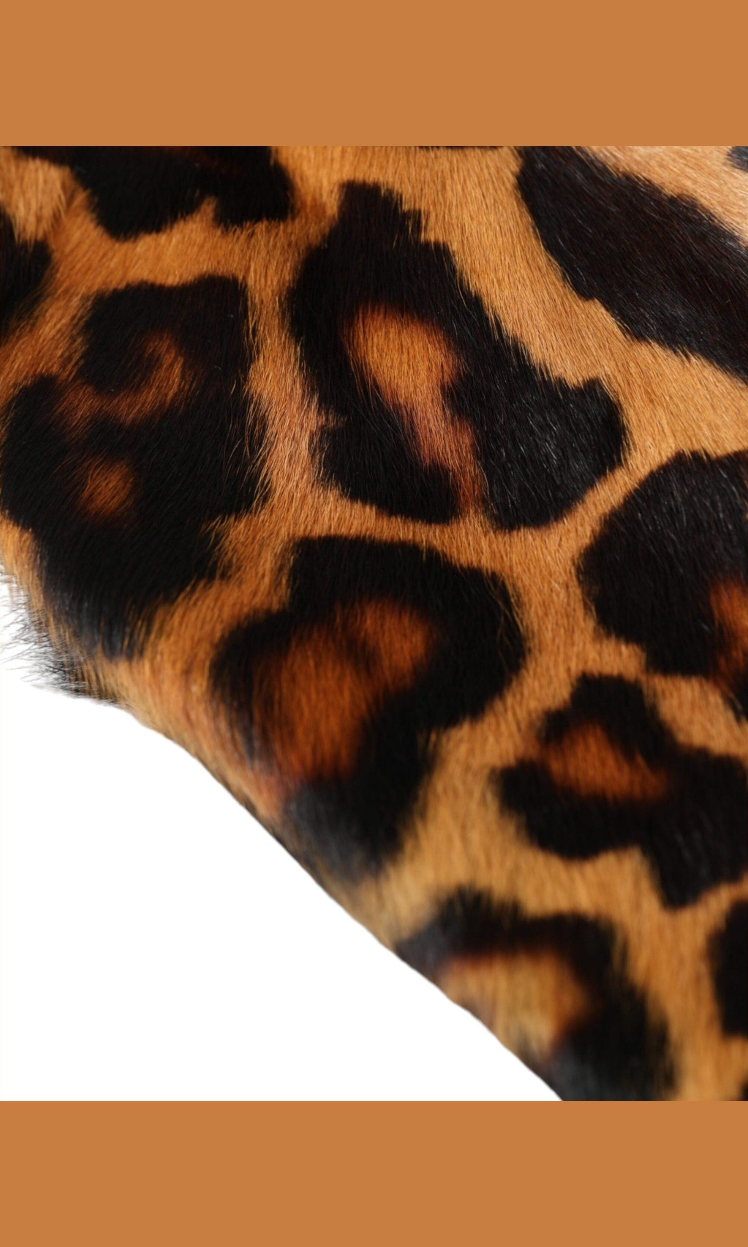 Dolce & Gabbana Leopard Fur Women Bucket Brown Hat Glam Steals