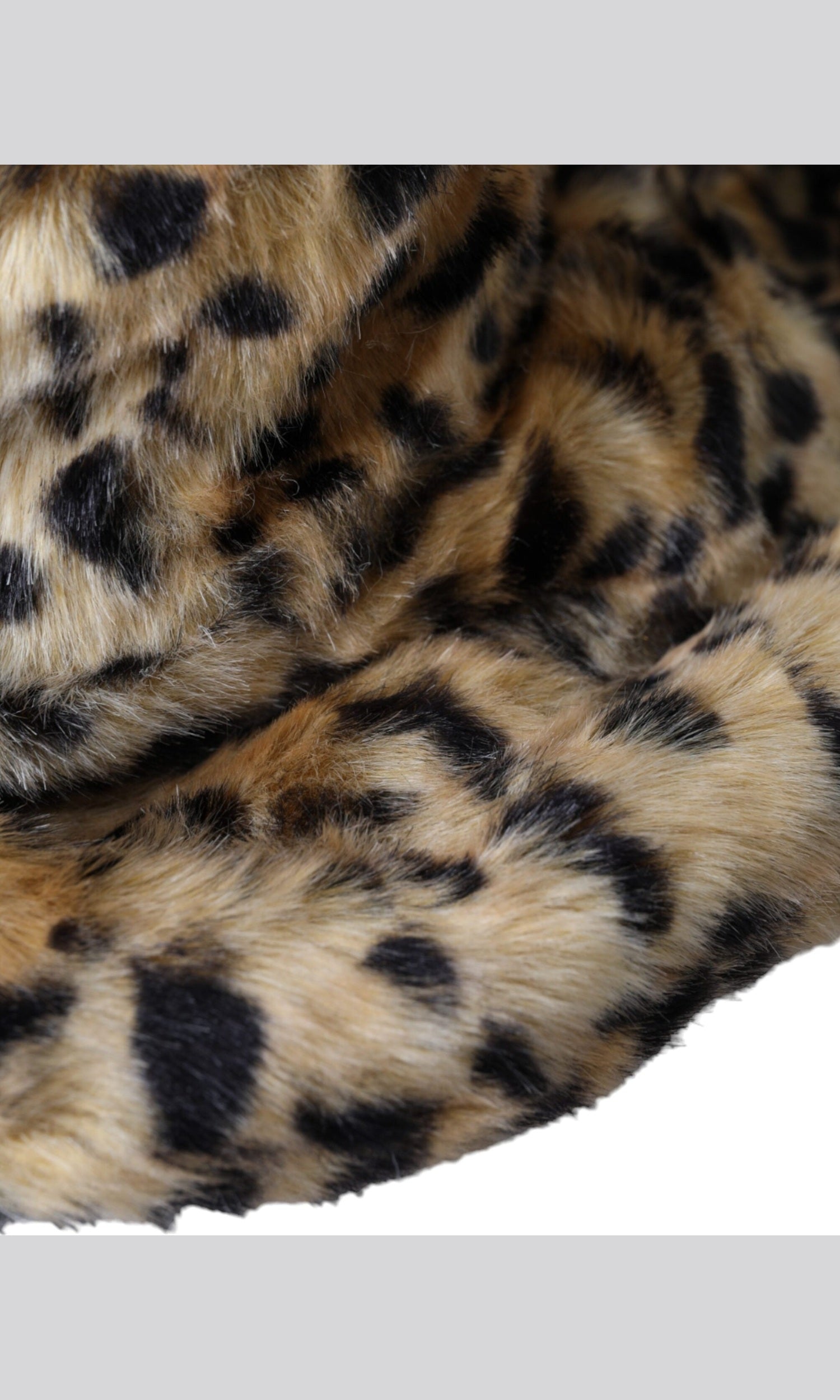 Dolce & Gabbana Leopard Fur Women Bucket Brown Hat Glam Steals