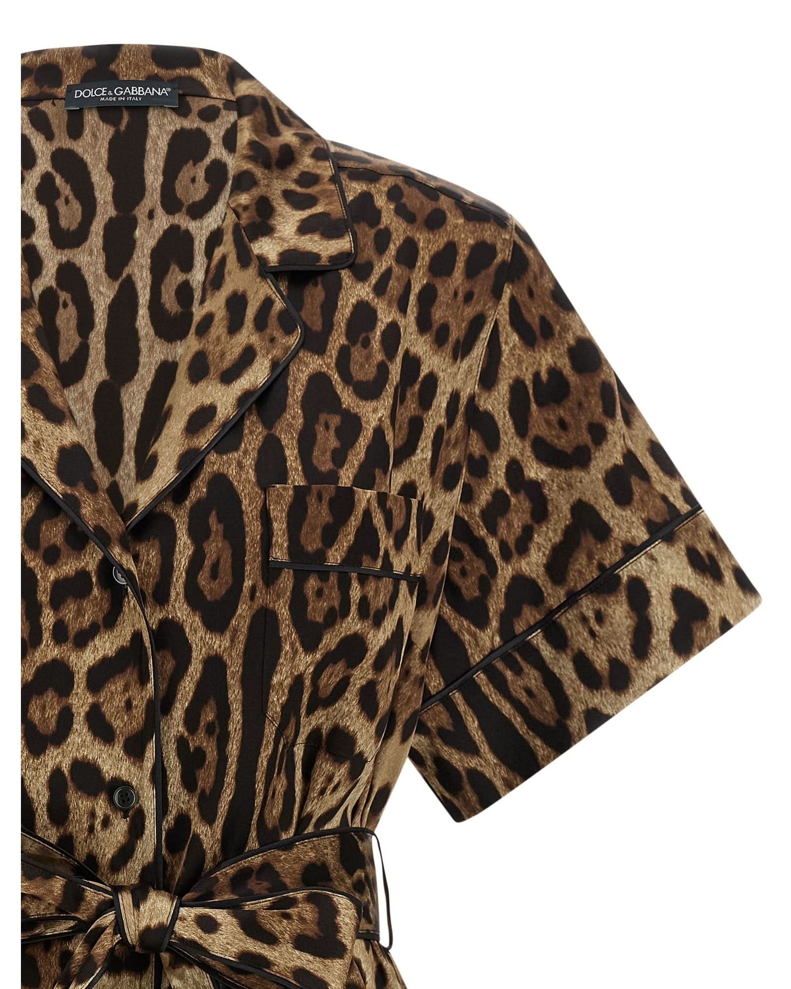 Dolce & Gabbana Leopard Shirt Glam Steals
