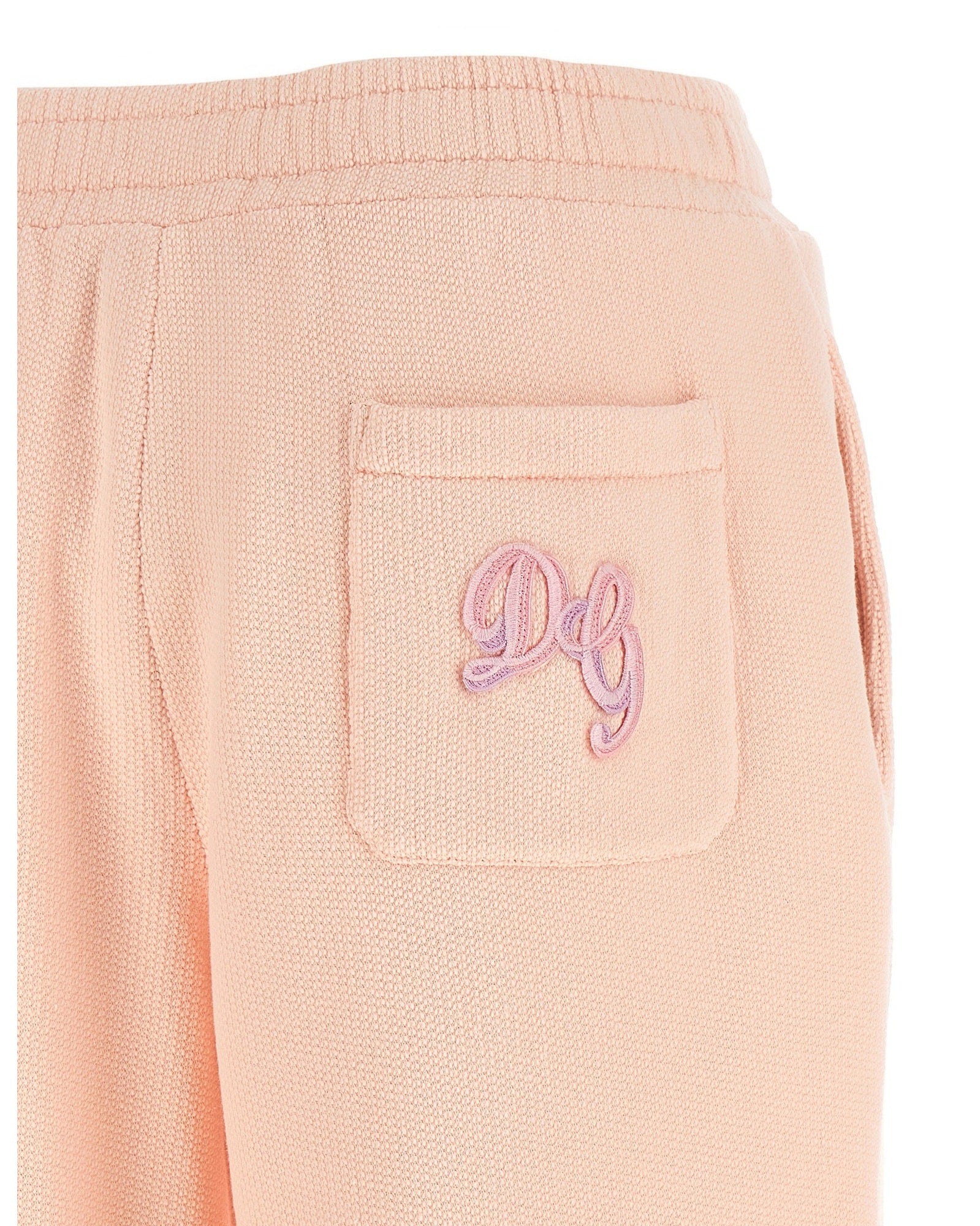 Dolce & Gabbana Logo Embroidery Joggers Glam Steals