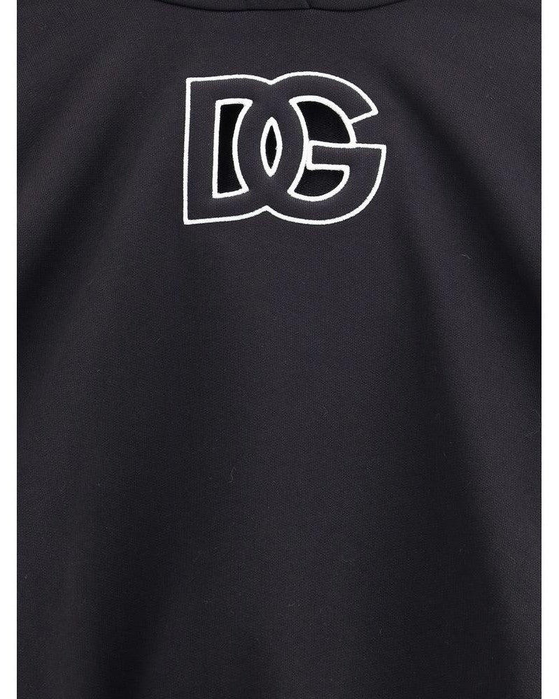 Dolce & Gabbana Logo Hooded Sweat-shirt Glam Steals