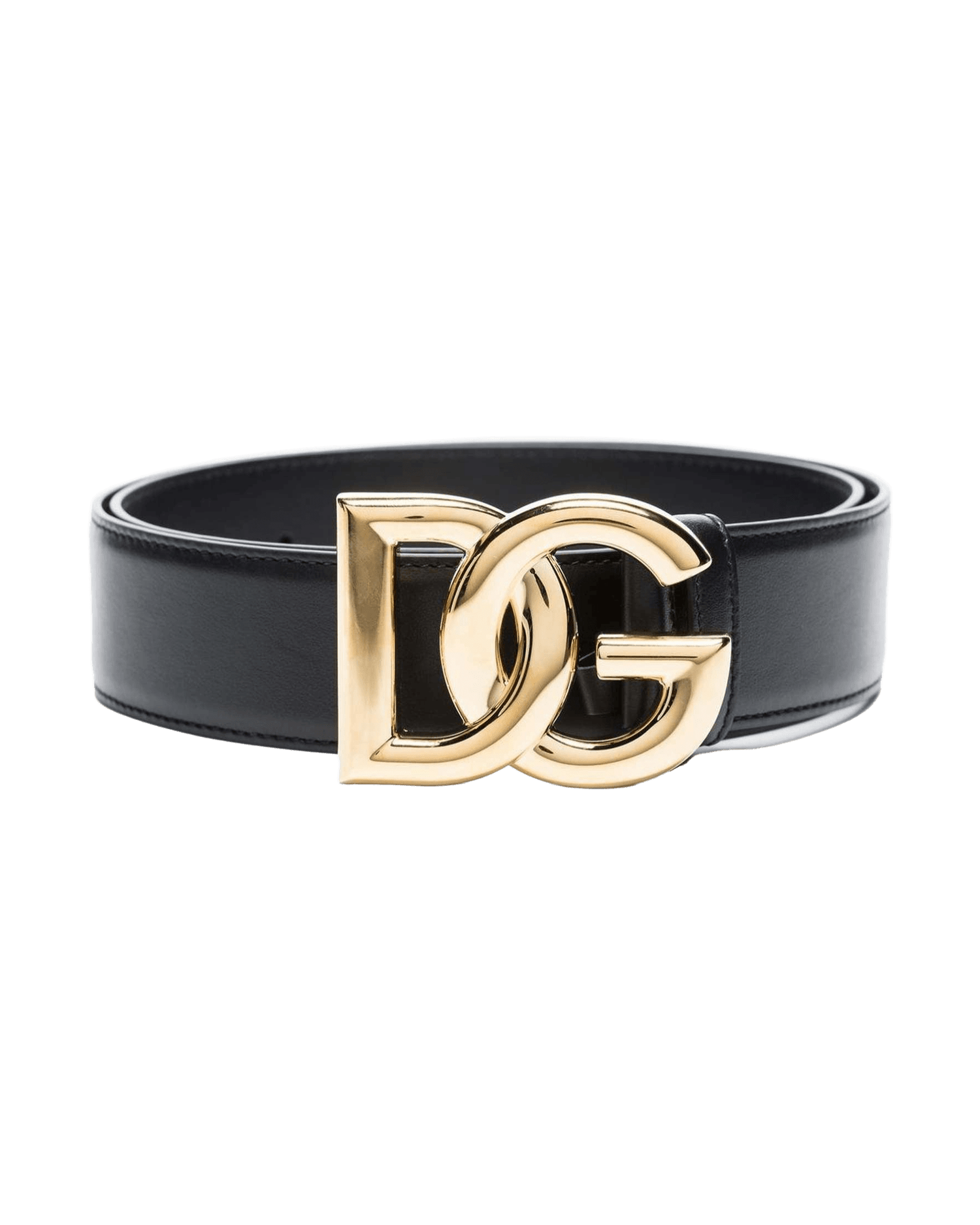 Dolce & Gabbana Logo Plaque Belt Glam Steals