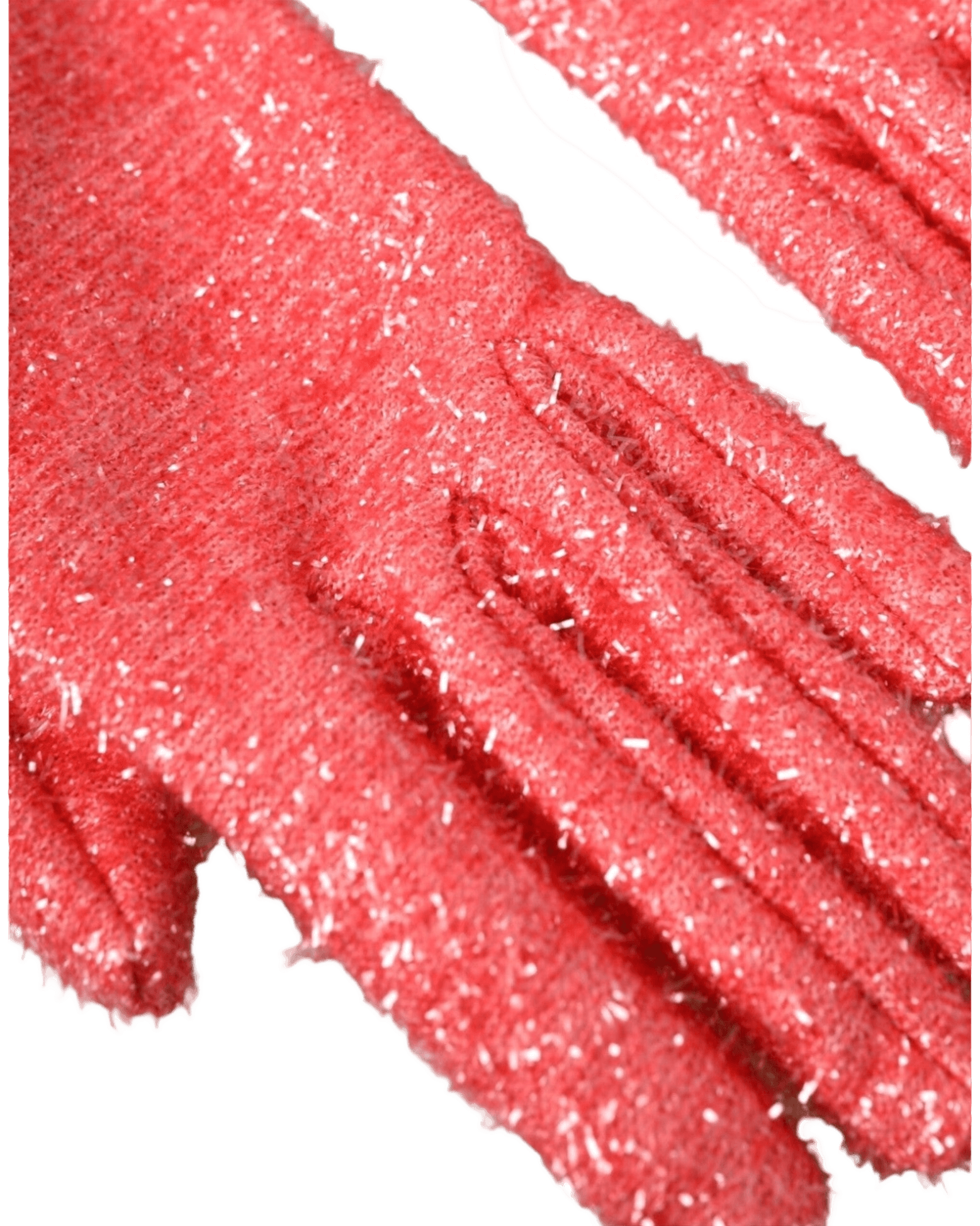 Dolce & Gabbana Lurex Fantasia Mid Arm Length Pink Gloves Glam Steals