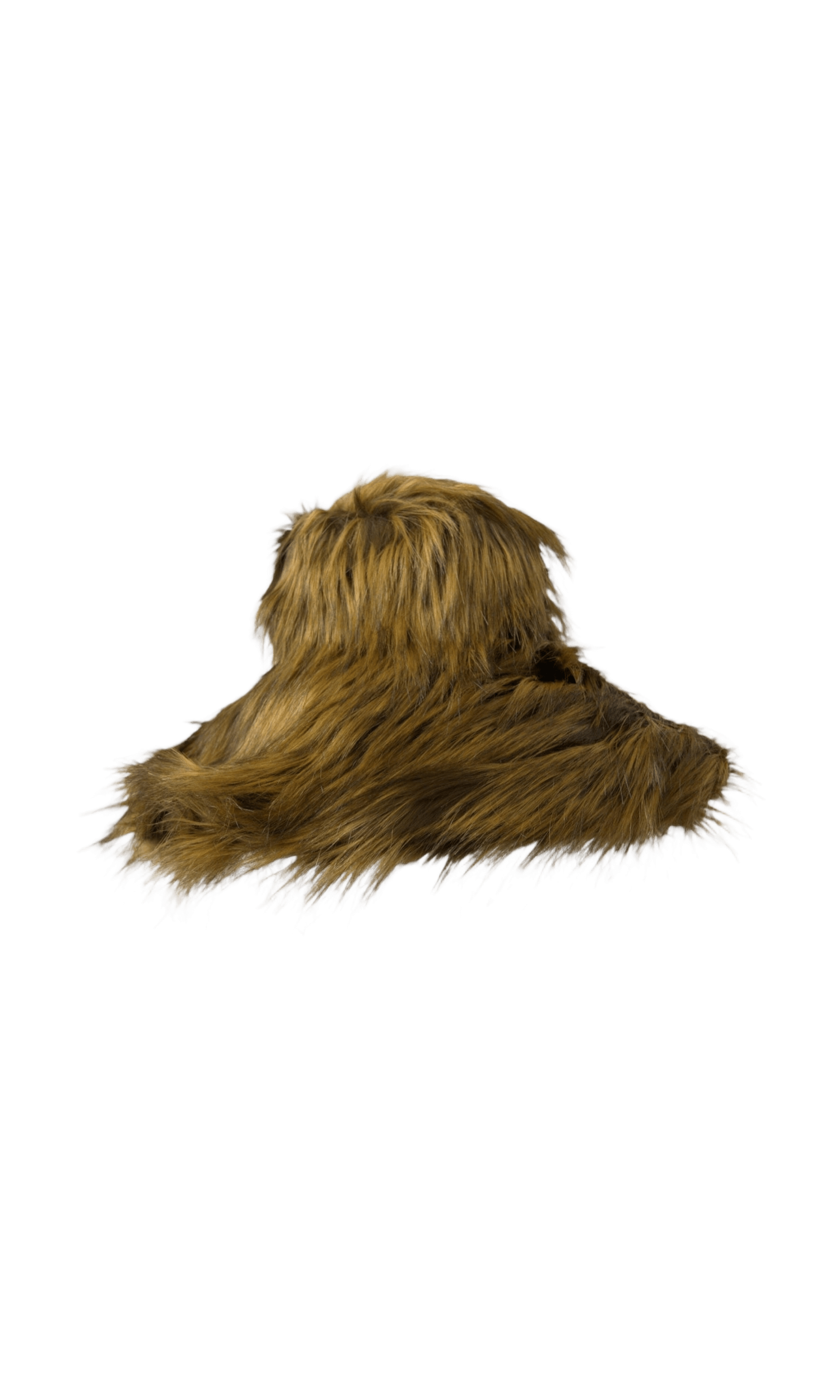Dolce & Gabbana Modacrylic Faux Fur Bucket Brown Hat Glam Steals