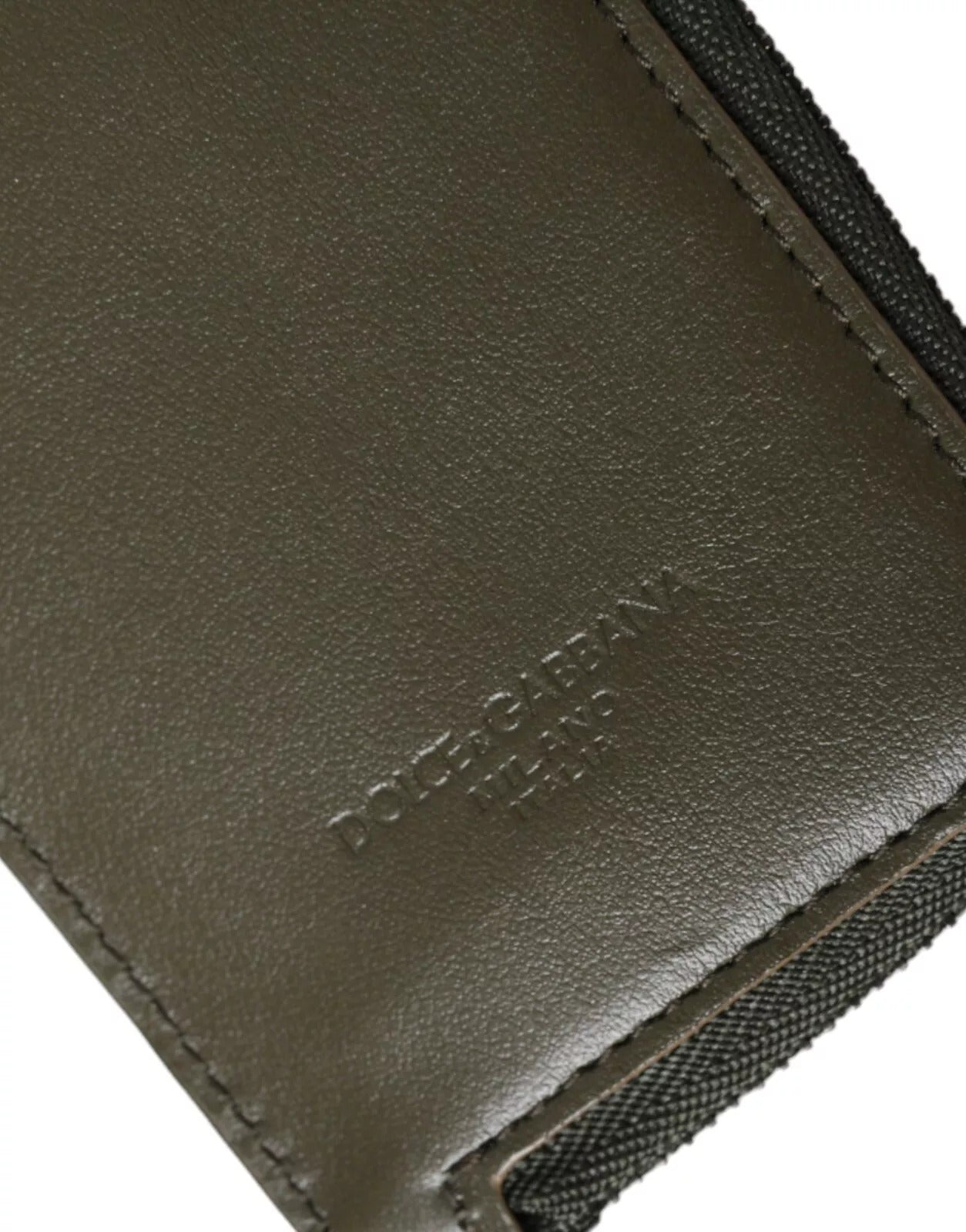 Dolce & Gabbana Multicolor Calfskin Leather Logo Card Holder Women Wallet Glam Steals