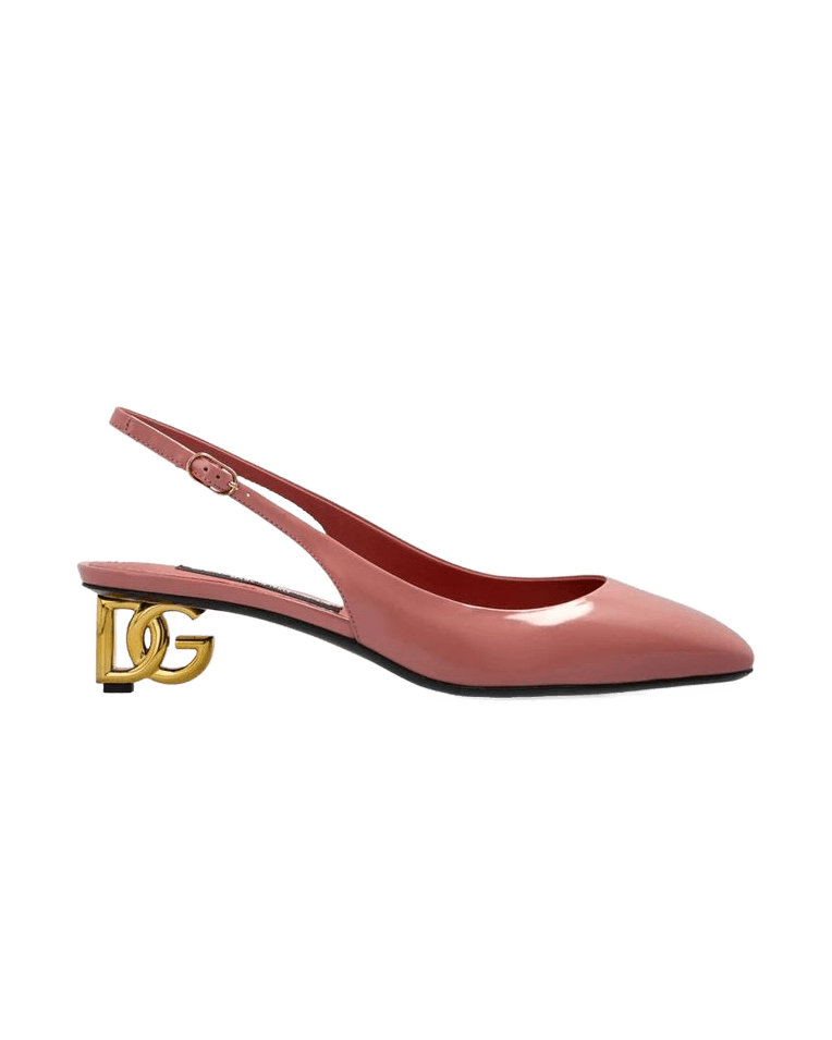 Dolce & Gabbana Multicolor Calfskin Mid Heels Glam Steals