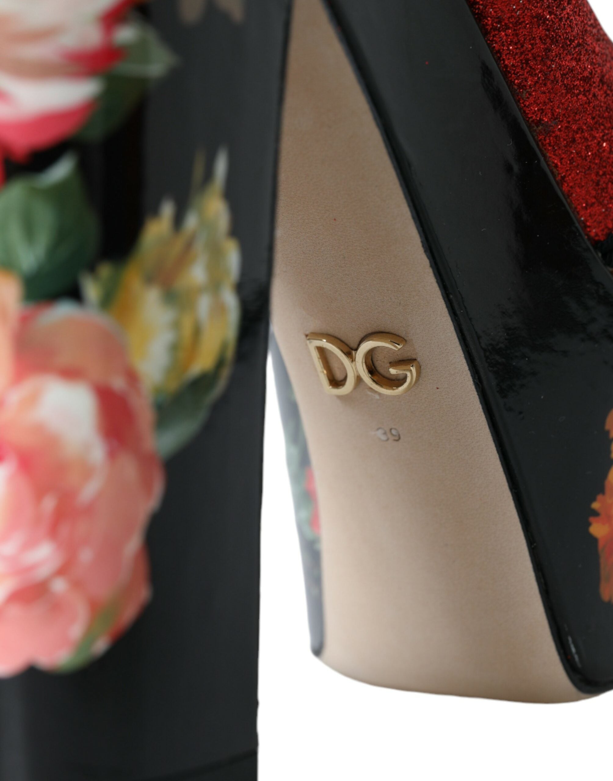 Dolce & Gabbana Multicolor Floral Crystal Platform Sandals Shoes Glam Steals
