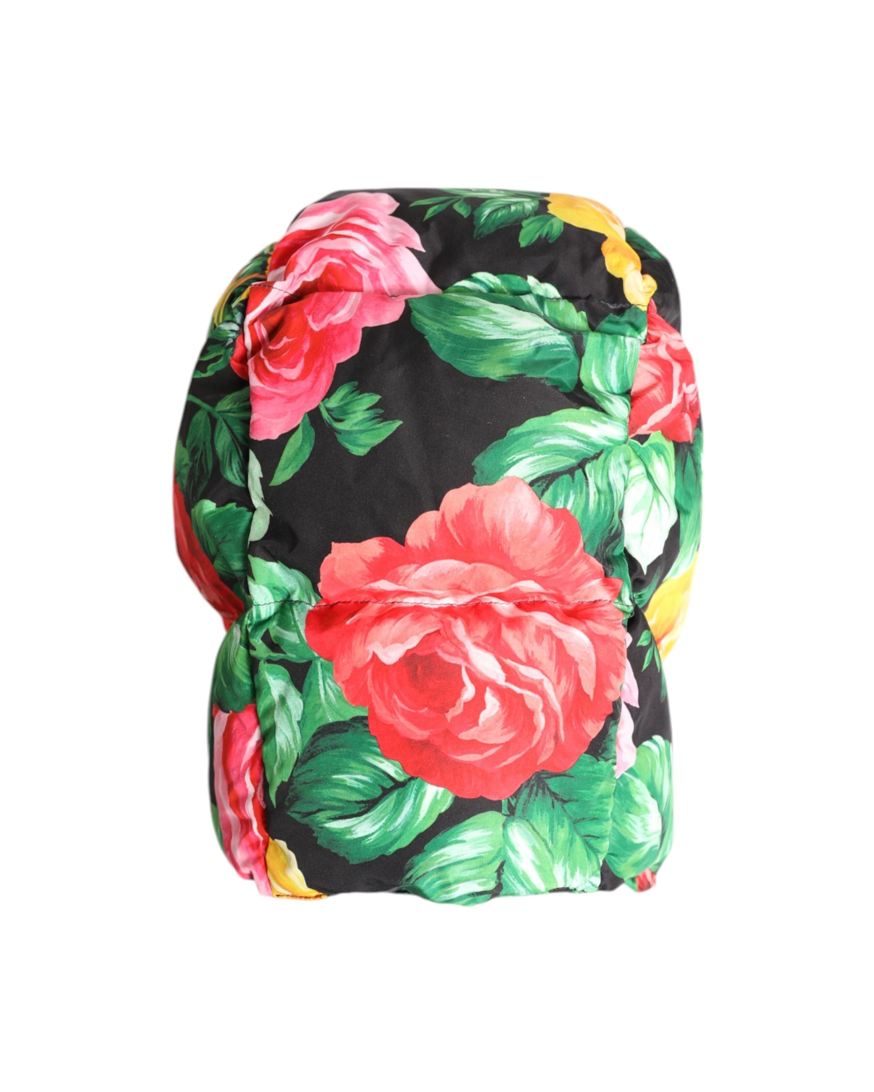Dolce & Gabbana Multicolor Floral Print Whole Head Wrap Hat Glam Steals