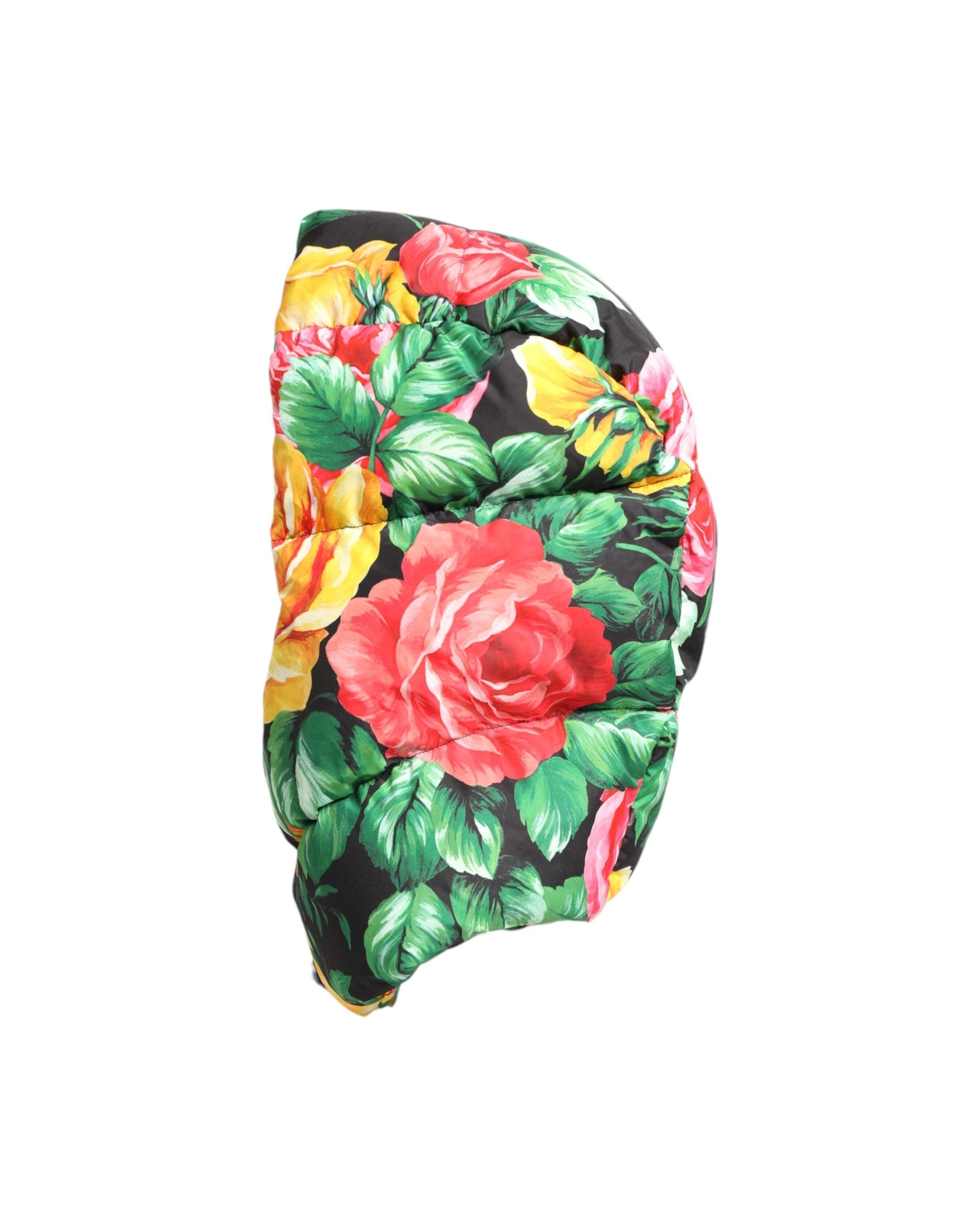 Dolce & Gabbana Multicolor Floral Print Whole Head Wrap Hat Glam Steals
