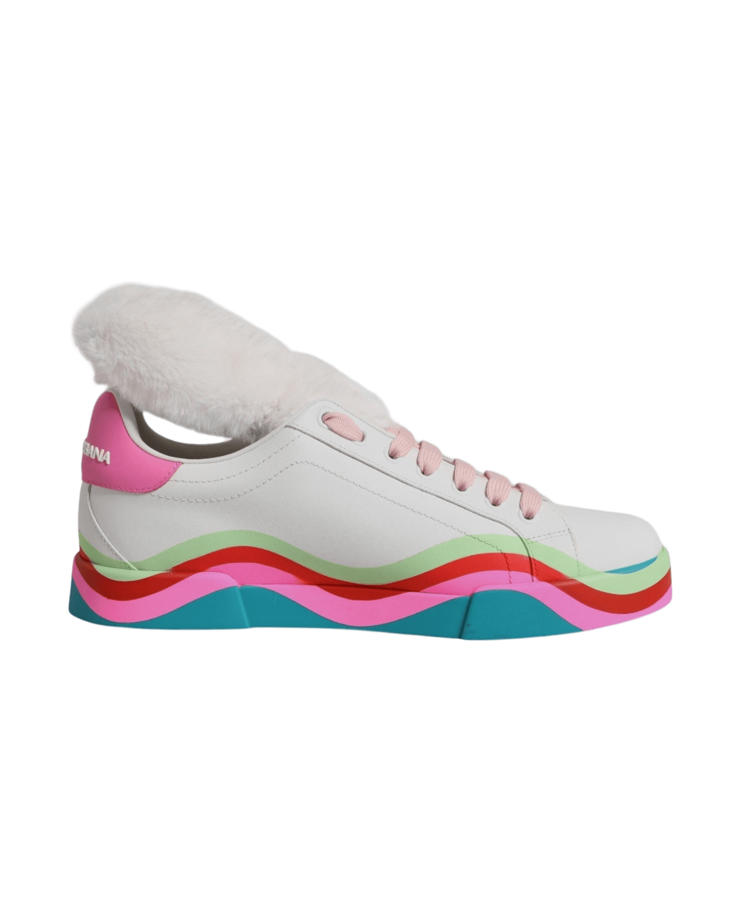 Dolce & Gabbana Multicolor Low Top Trainers Sneakers Shoes Glam Steals