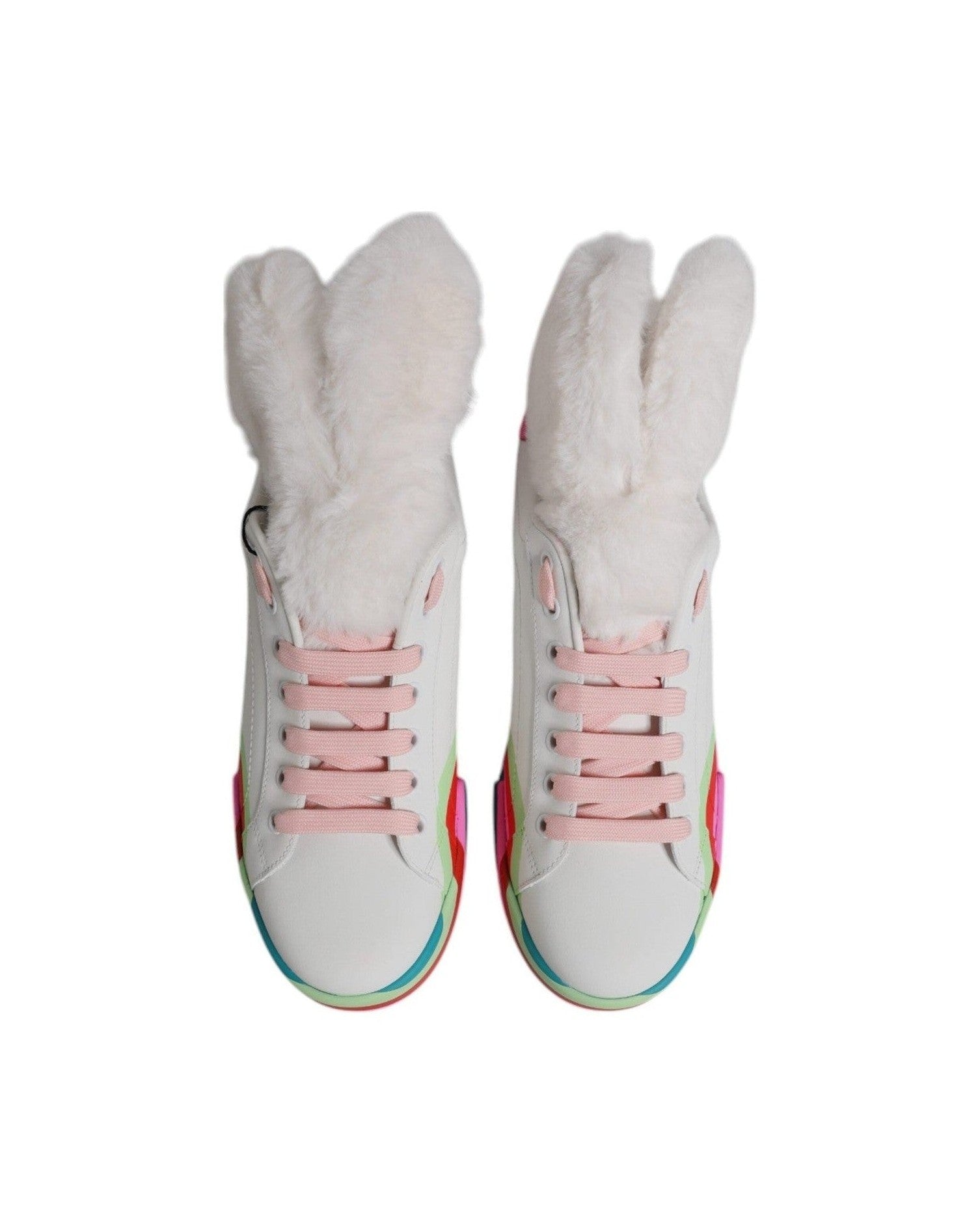 Dolce & Gabbana Multicolor Low Top Trainers Sneakers Shoes Glam Steals