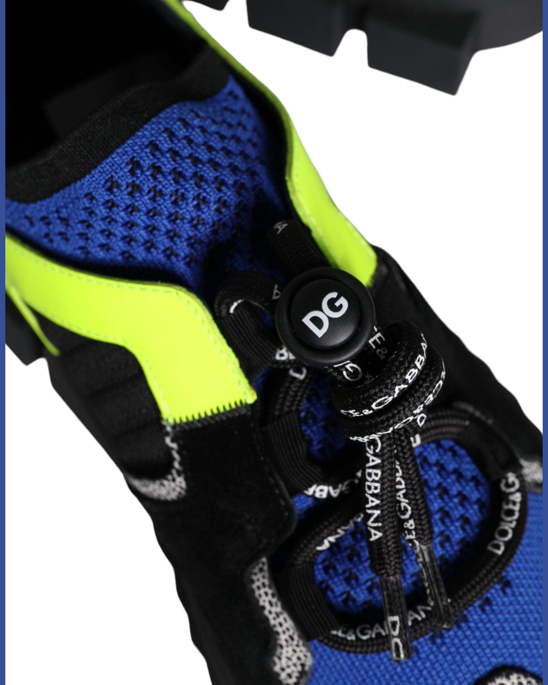 Dolce & Gabbana Multicolor Mesh Sorrento Trekking Shoes Sneakers