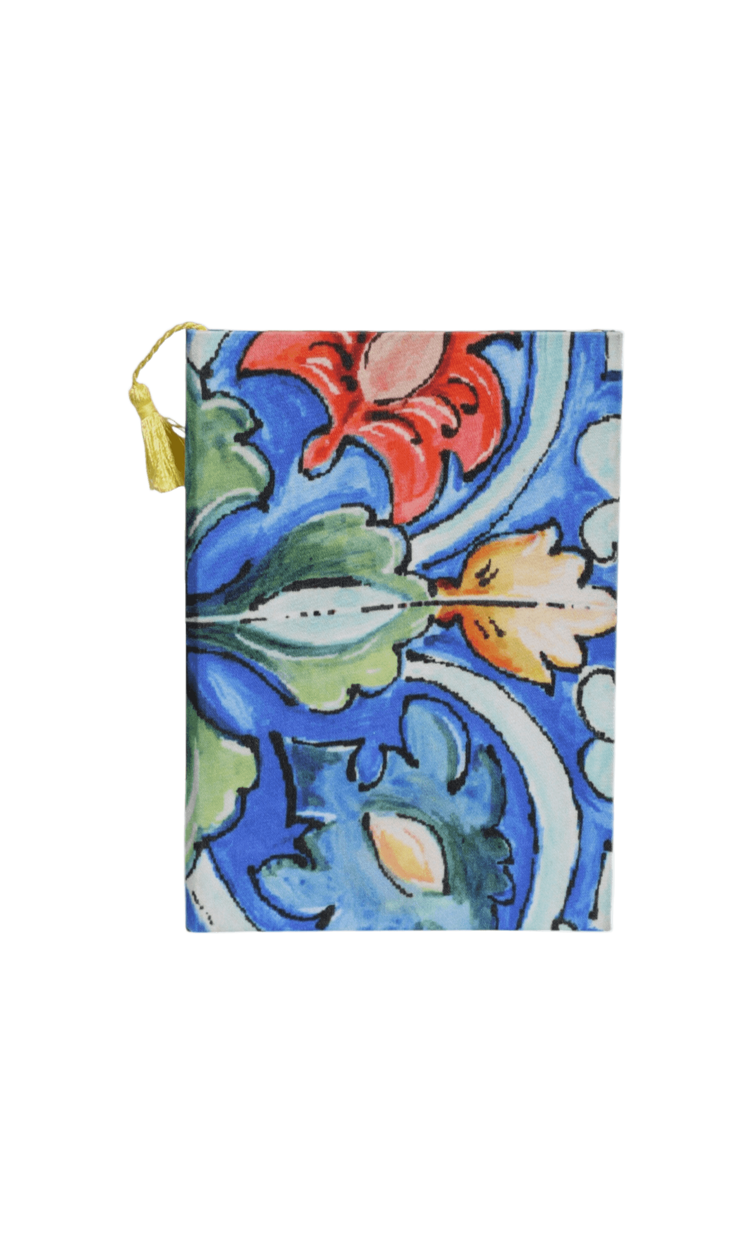 Dolce & Gabbana Multicolor Polyester Floral Siciliano Print Notebook Glam Steals