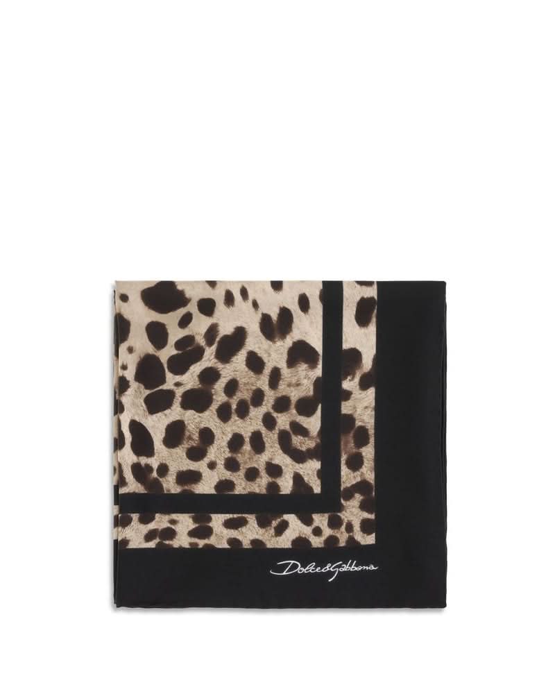 Dolce & Gabbana Multicolor Silk Scarf