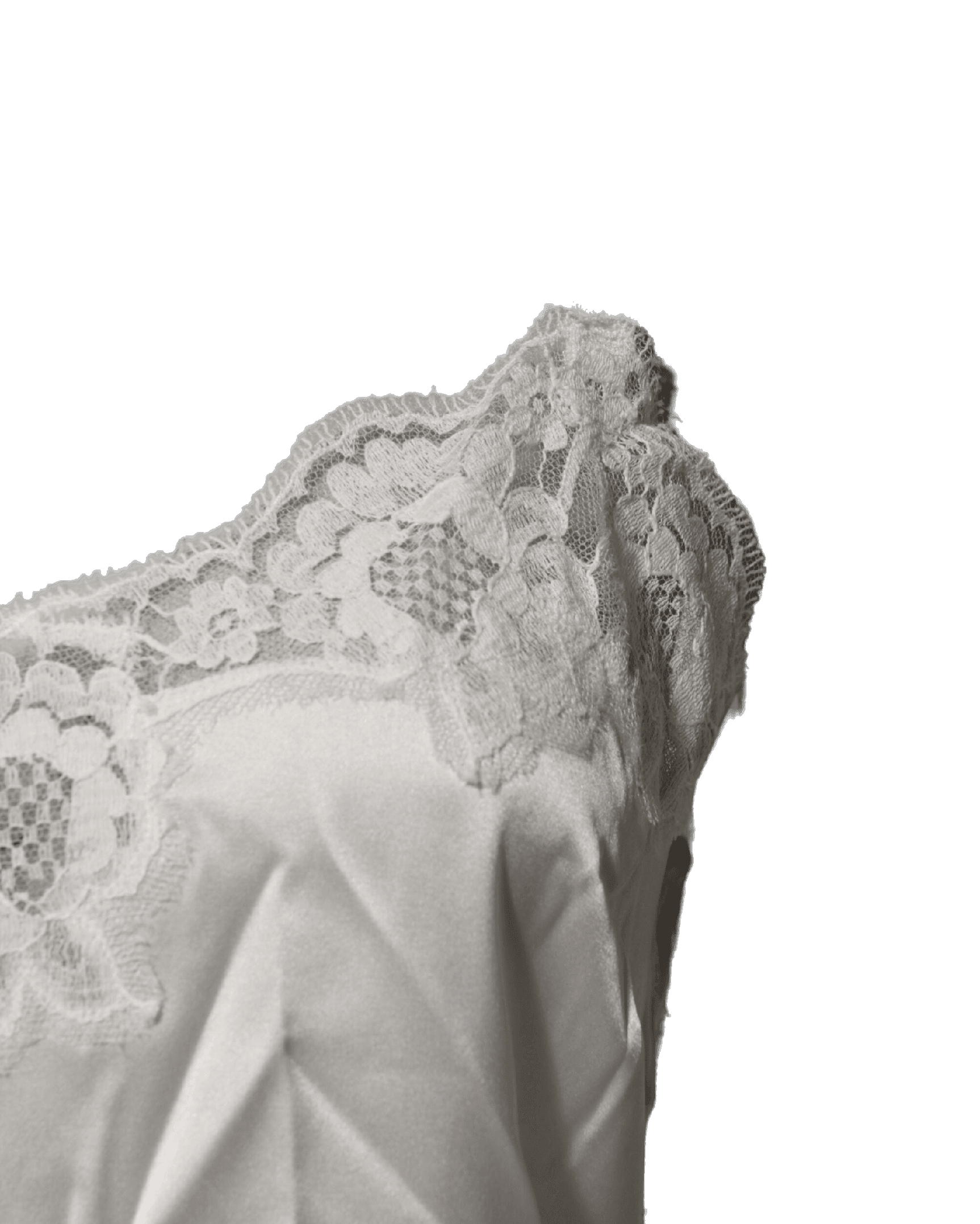 Dolce & Gabbana Off White Lace Camisole Camisoles