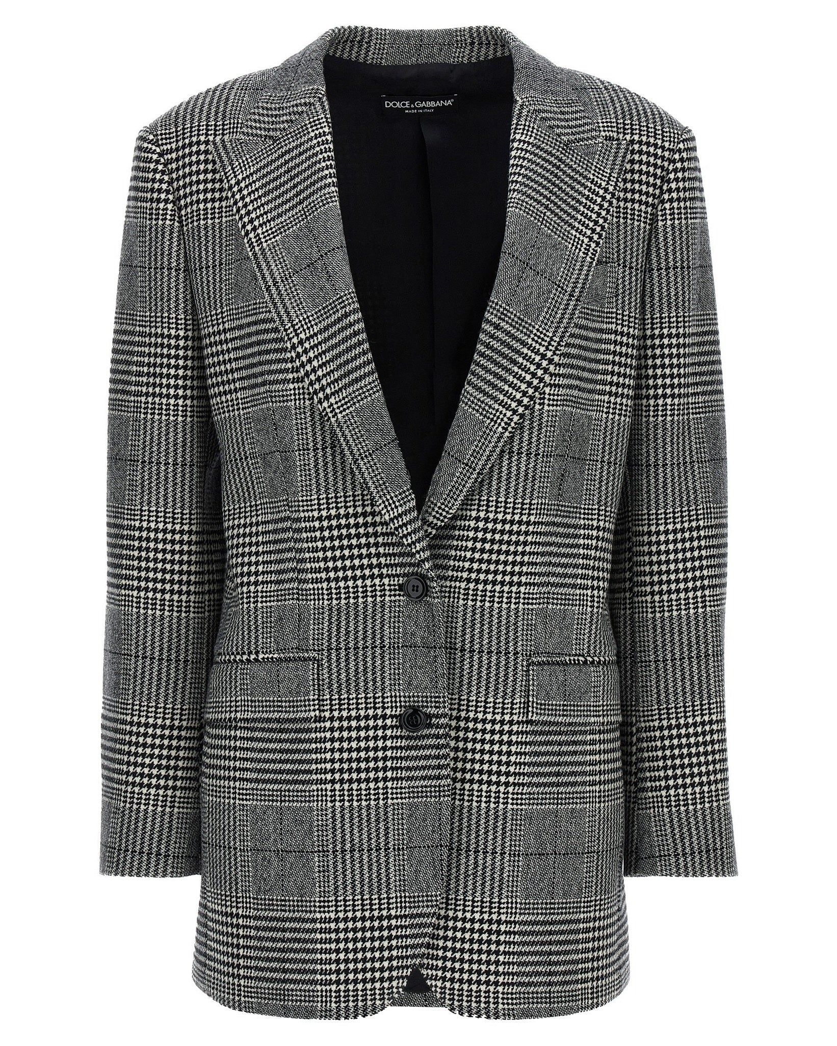 Dolce & Gabbana Pied De Poule Blazer Glam Steals
