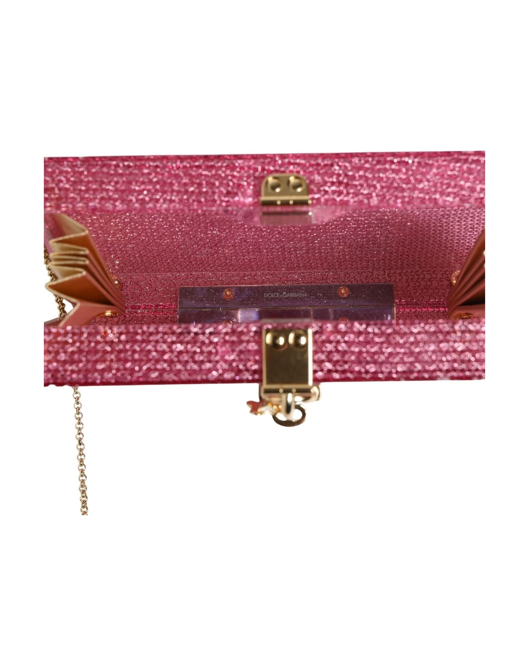 Dolce & Gabbana Pink Box Clutch Glam Steals