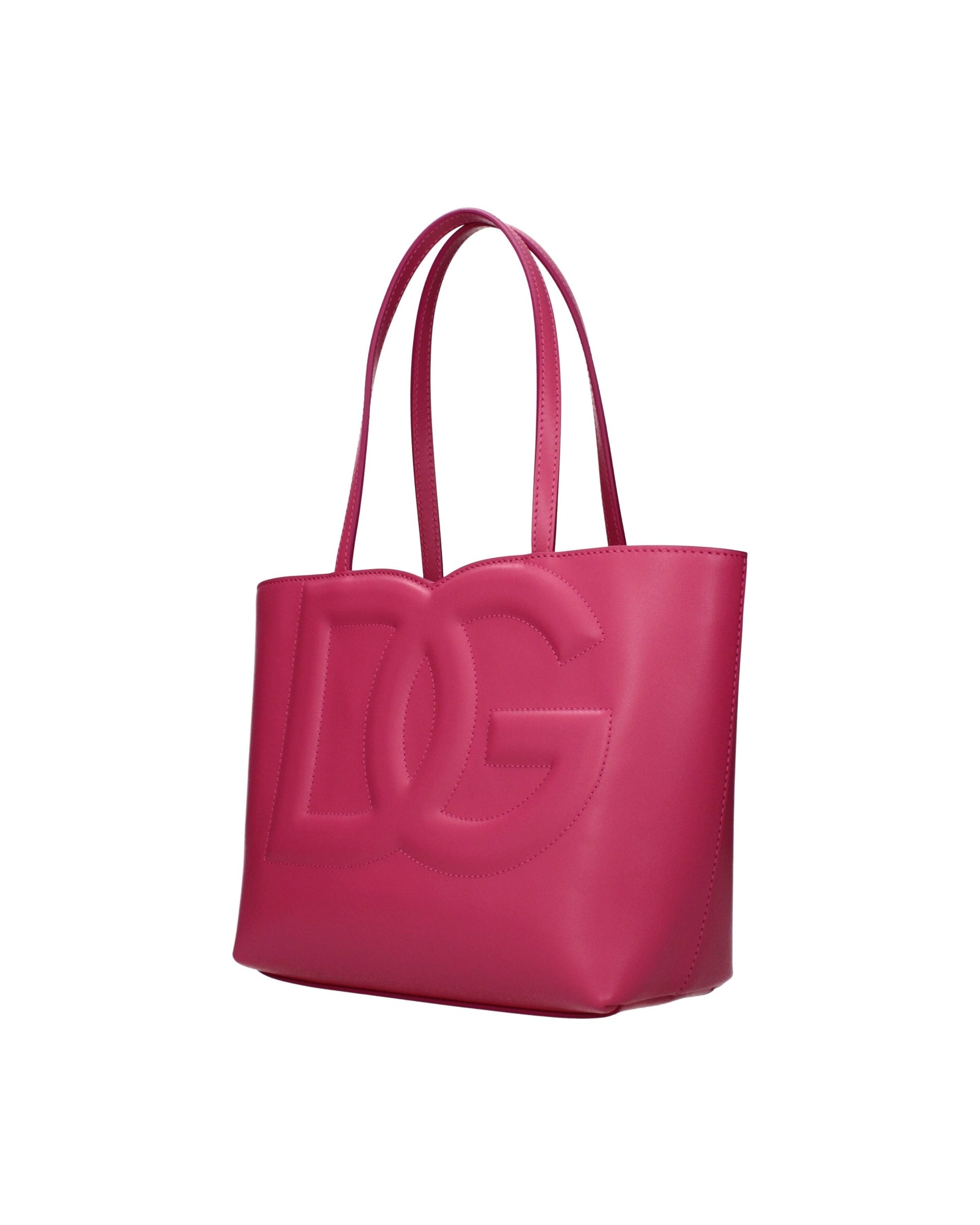 Dolce & Gabbana Pink Leather Handbag Glam Steals