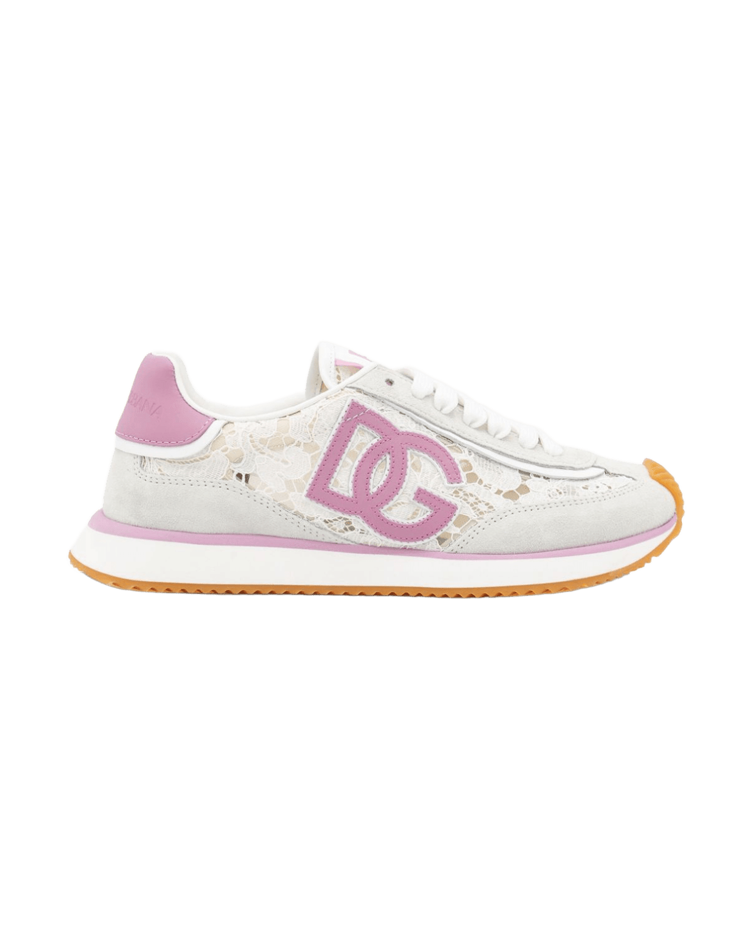 Dolce & Gabbana Pink Sneakers Glam Steals